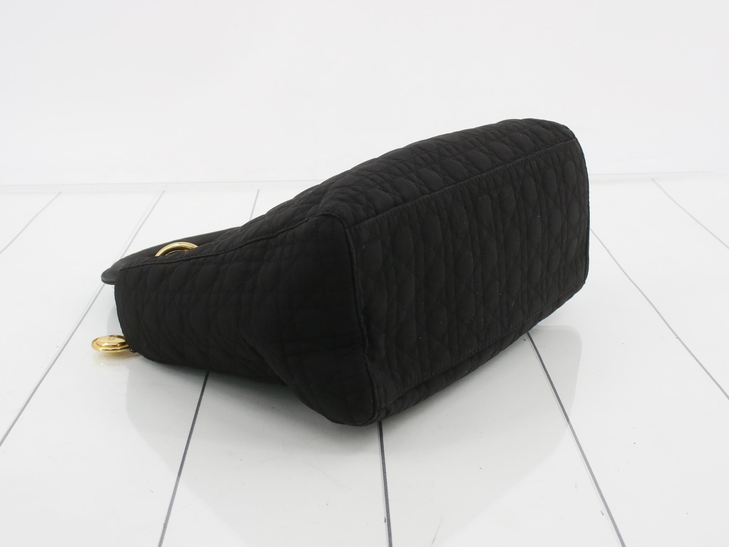 Lady Dior Nylon Handbag — view 5
