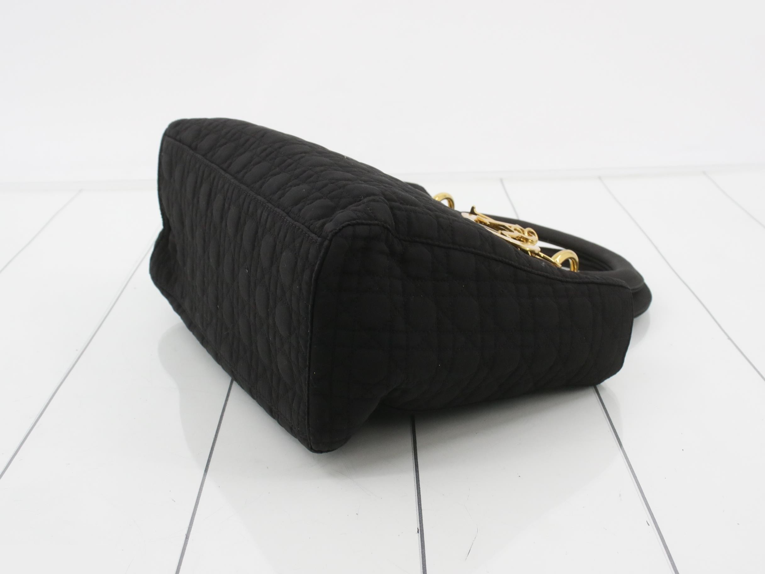 Lady Dior Nylon Handbag — view 6
