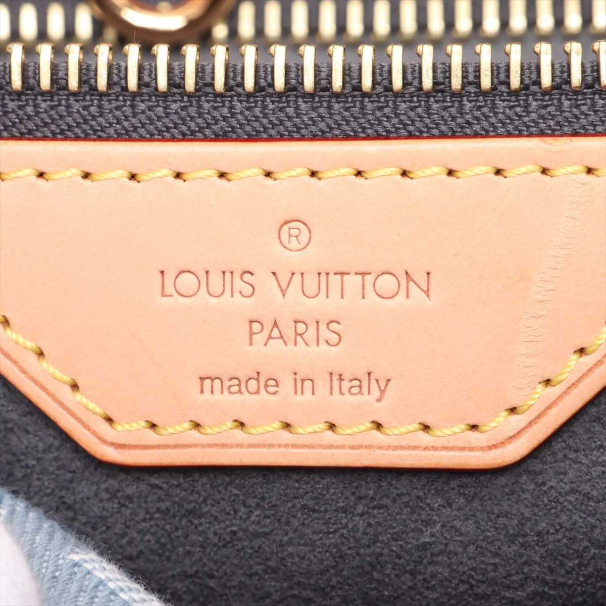 Monogram Denim Daily GM M40492 FO2101 Blue — view 15