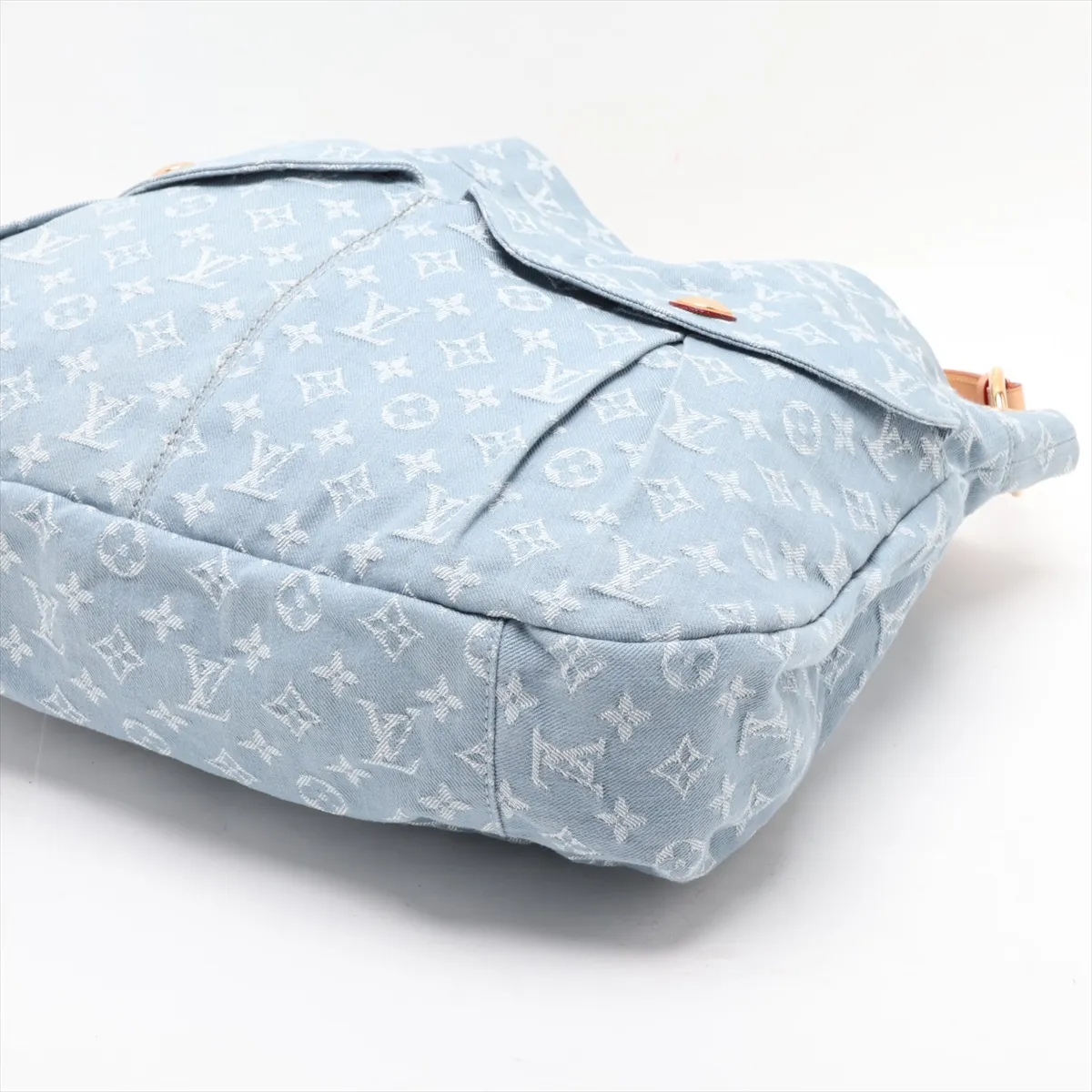 Monogram Denim Daily GM M40492 FO2101 Blue — view 3
