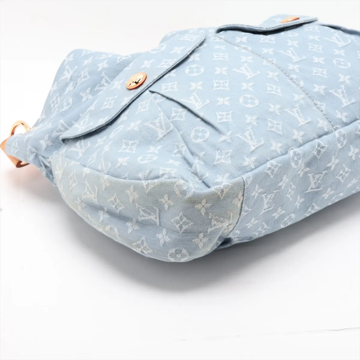 Monogram Denim Daily GM M40492 FO2101 Blue — view 4
