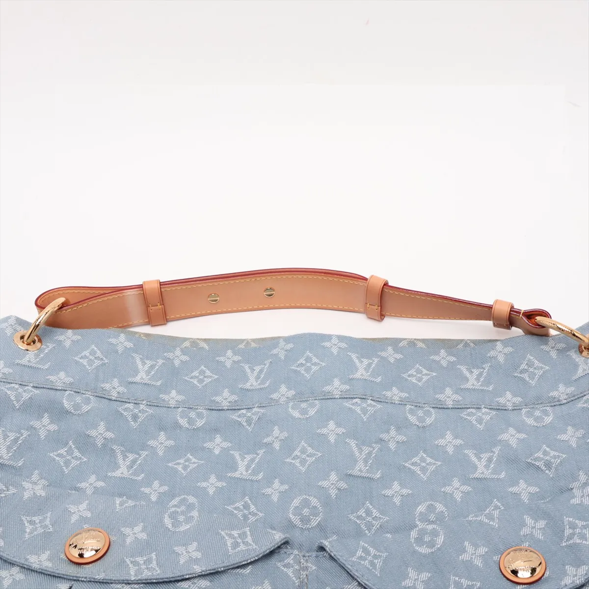 Monogram Denim Daily GM M40492 FO2101 Blue — view 6