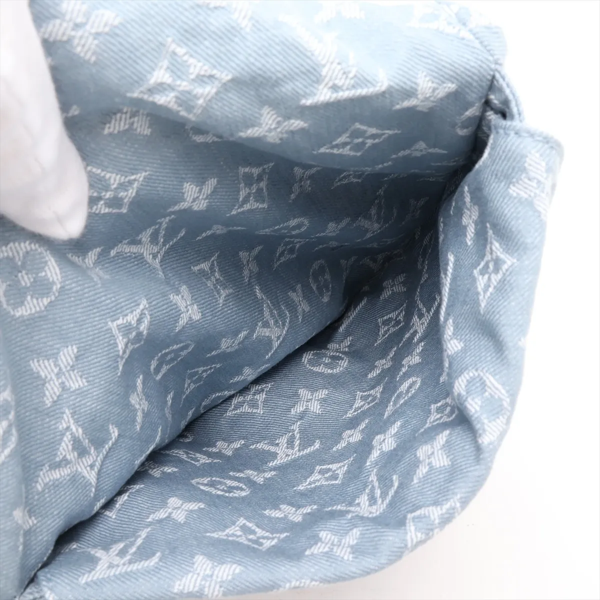 Monogram Denim Daily GM M40492 FO2101 Blue — view 10