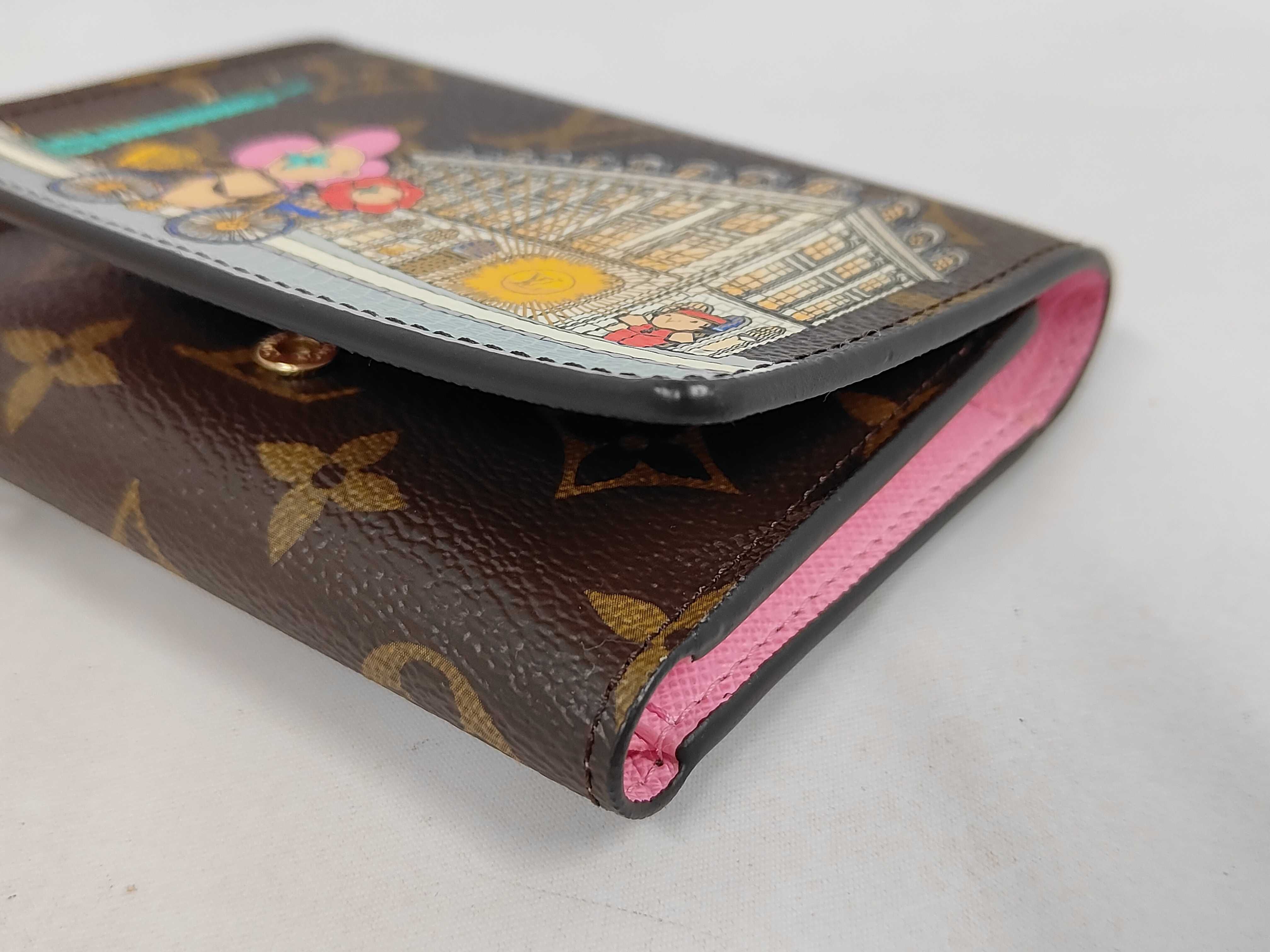 Monogram Portefeuille Victorine Tri-fold Wallet Vivienne M81638 RFID detected — view 3