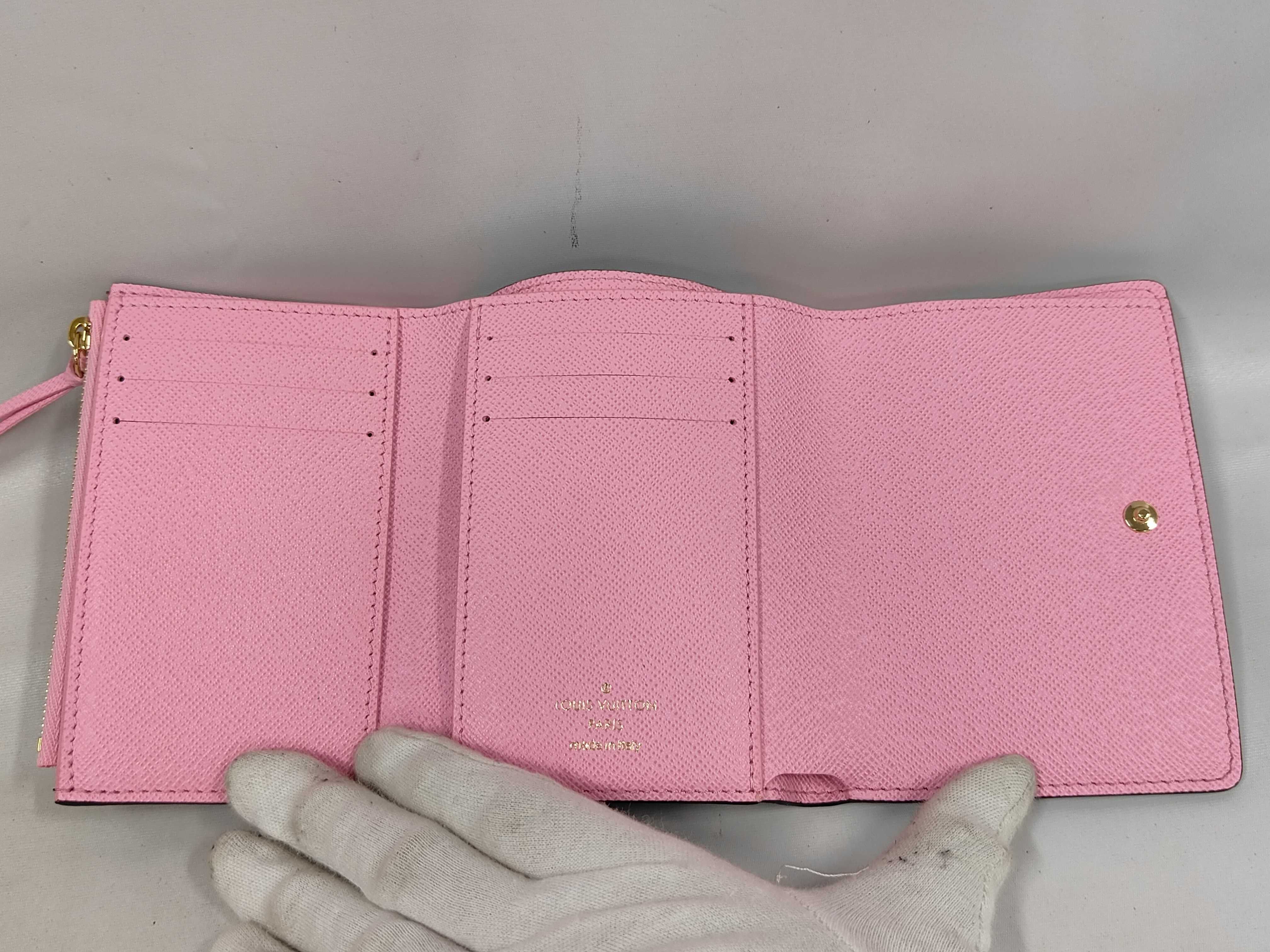 Monogram Portefeuille Victorine Tri-fold Wallet Vivienne M81638 RFID detected — view 6