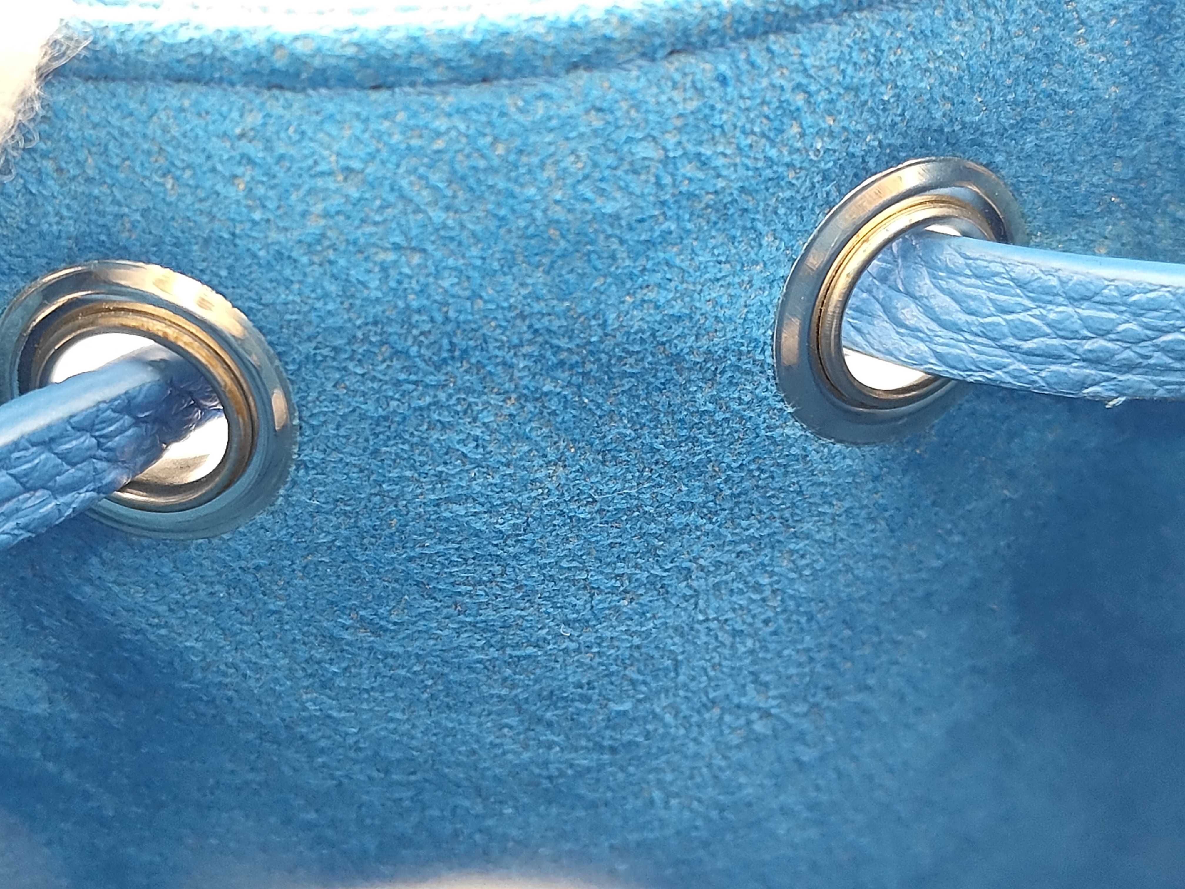M81985 LV x YK Nano Noe Blue Clair 2-Way Handbag Shoulder Bag — view 8