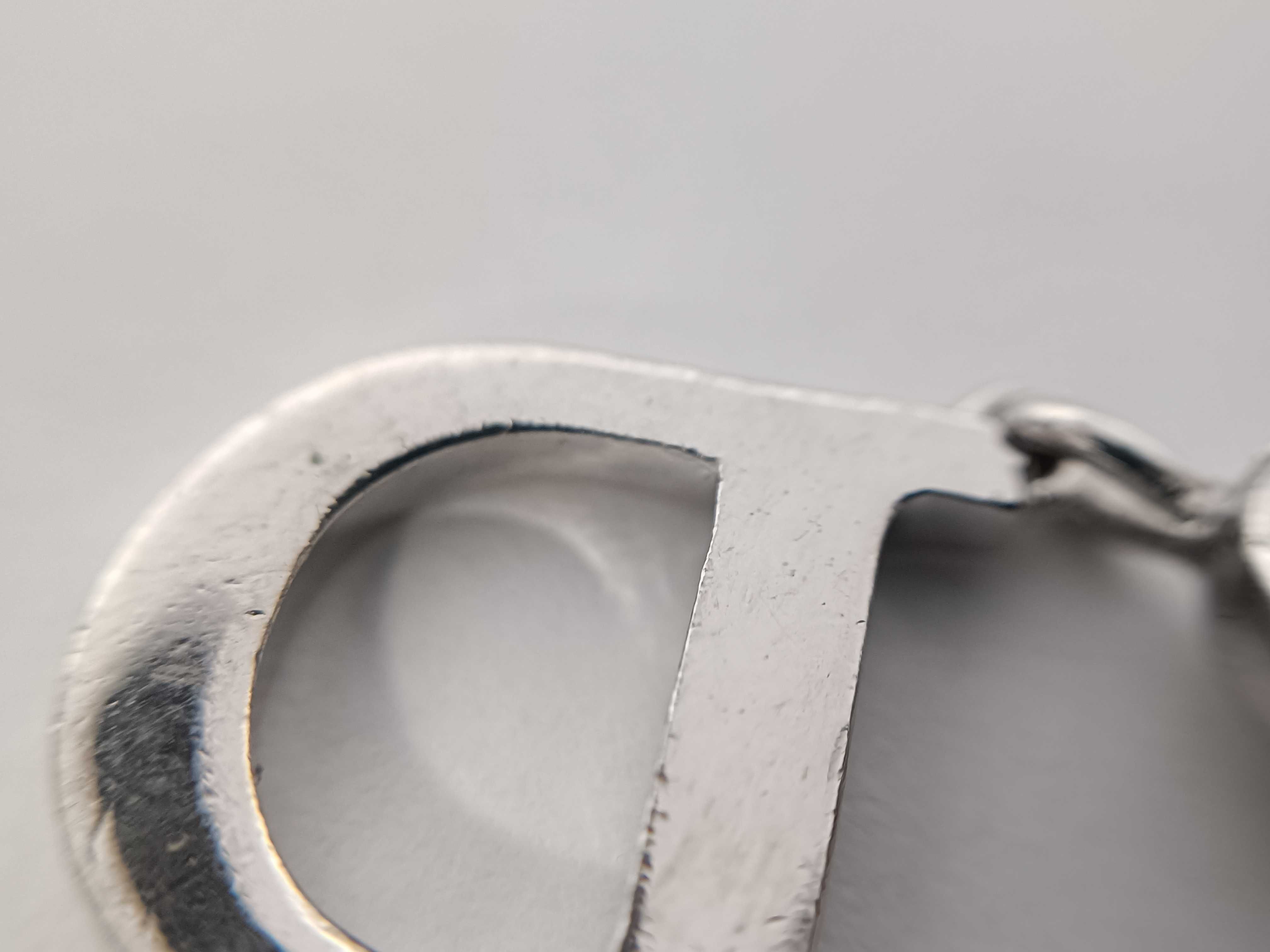 SV D mark earrings — view 7