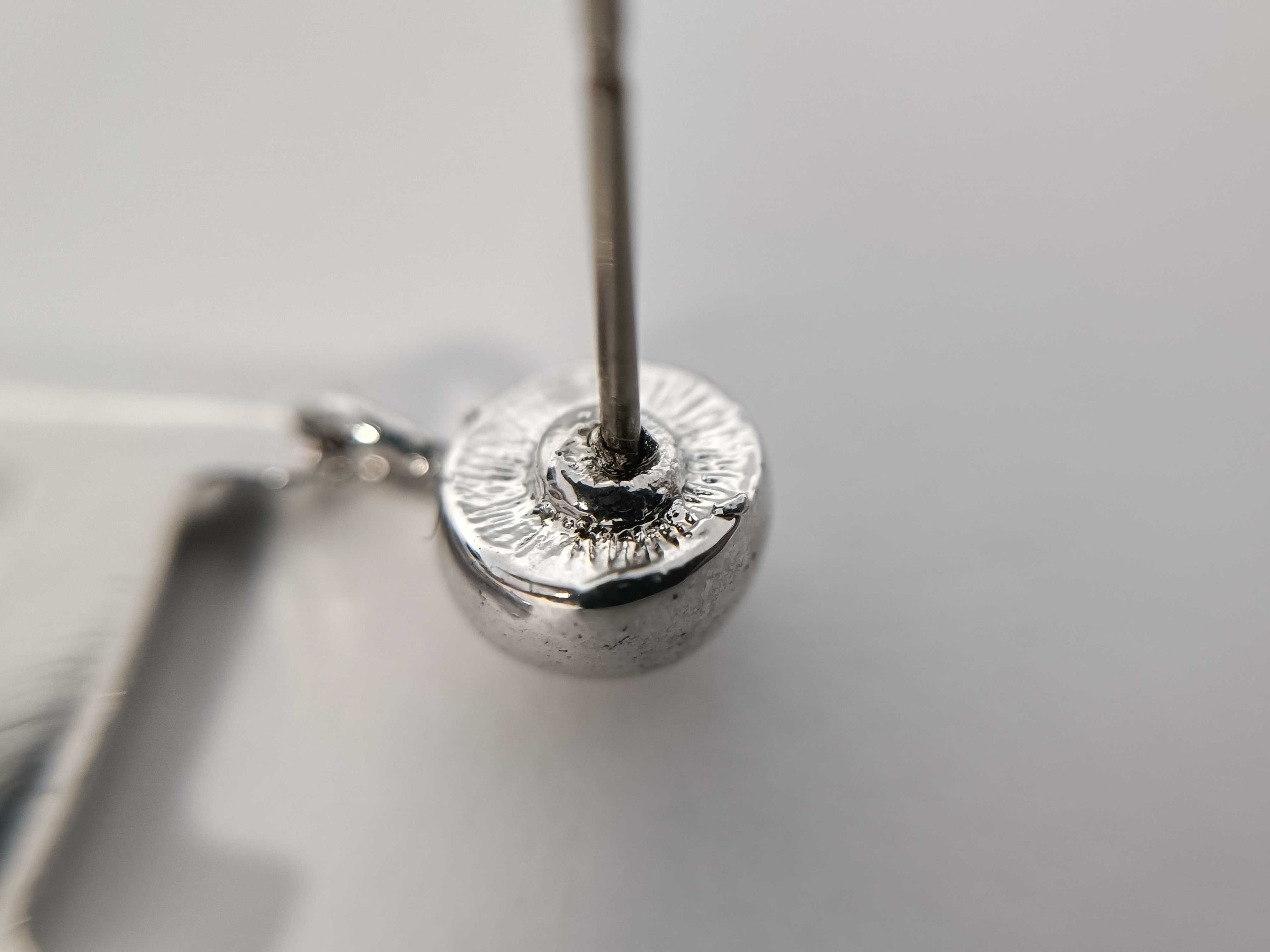 SV D mark earrings — view 8