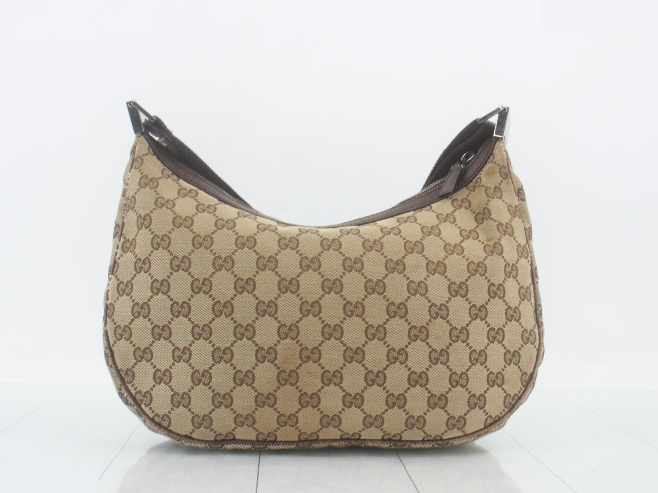 GG Canvas (Bag) - Half-Moon Shaped Shoulder Bag — view 2
