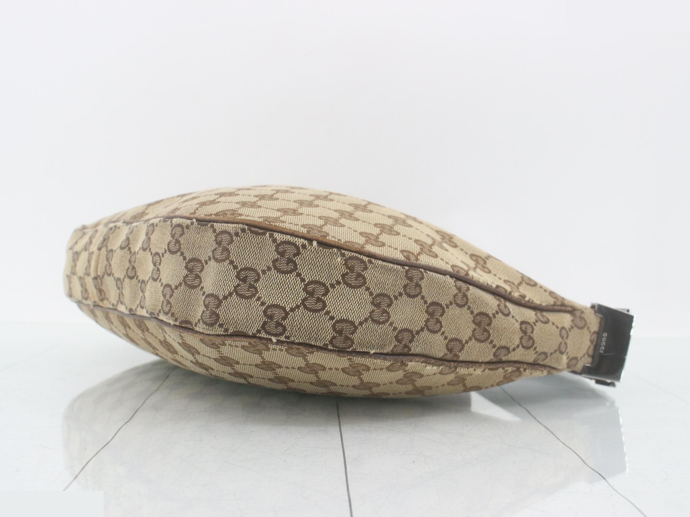 GG Canvas (Bag) - Half-Moon Shaped Shoulder Bag — view 6