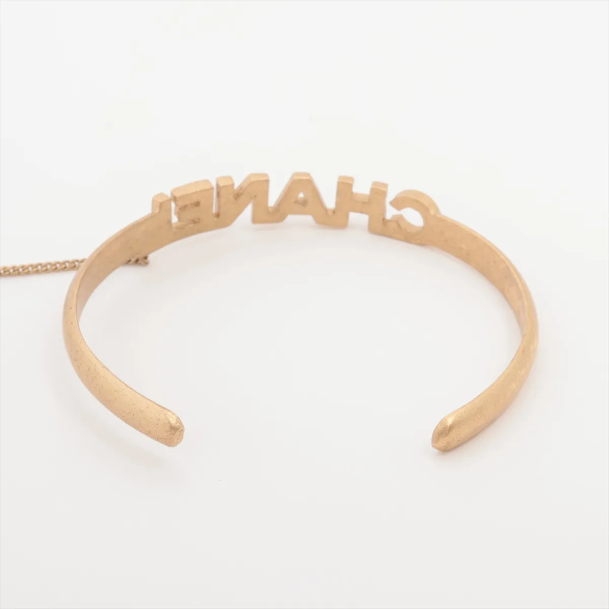 Cocomark Logo 01C Bangle GP x Rhinestone Gold — view 3