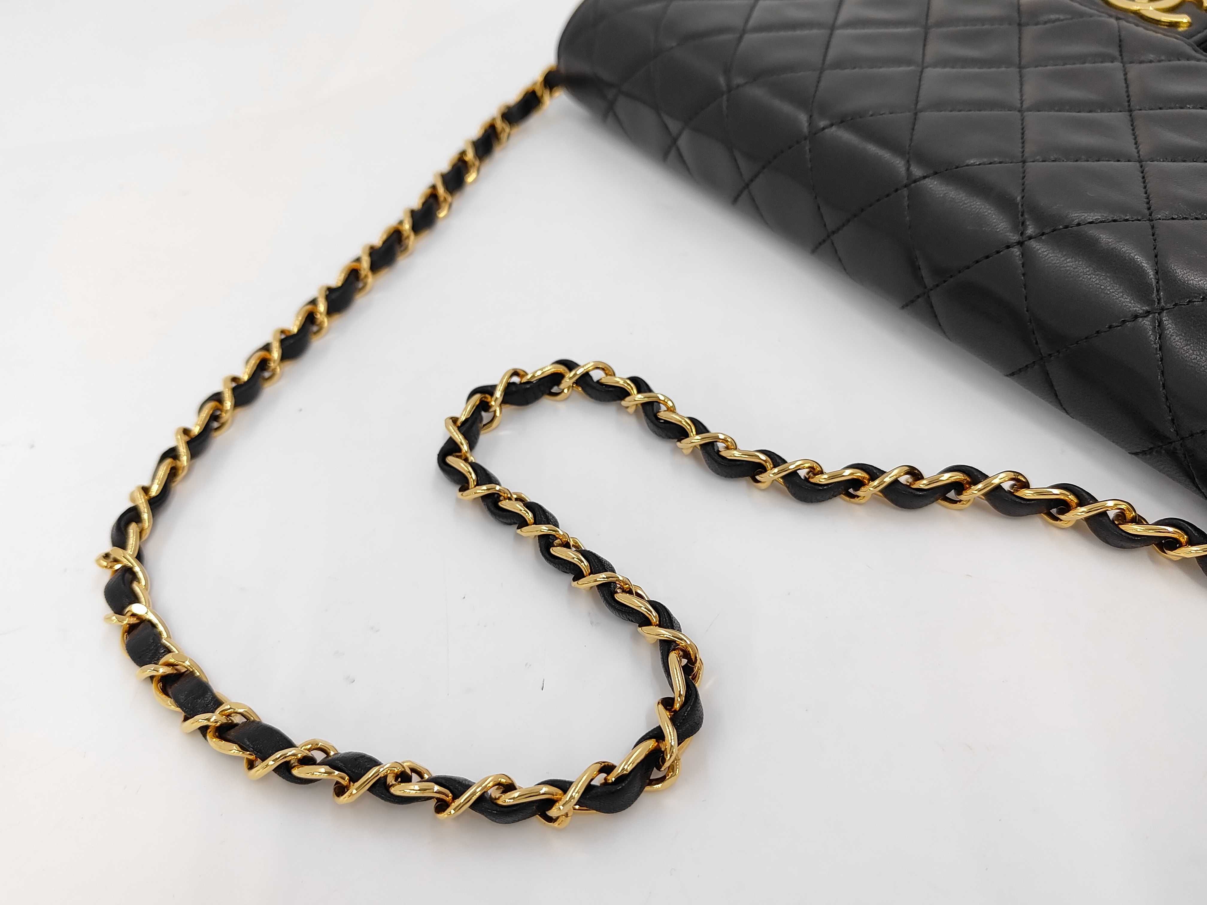 Matelassé Shoulder Bag, Black — view 3