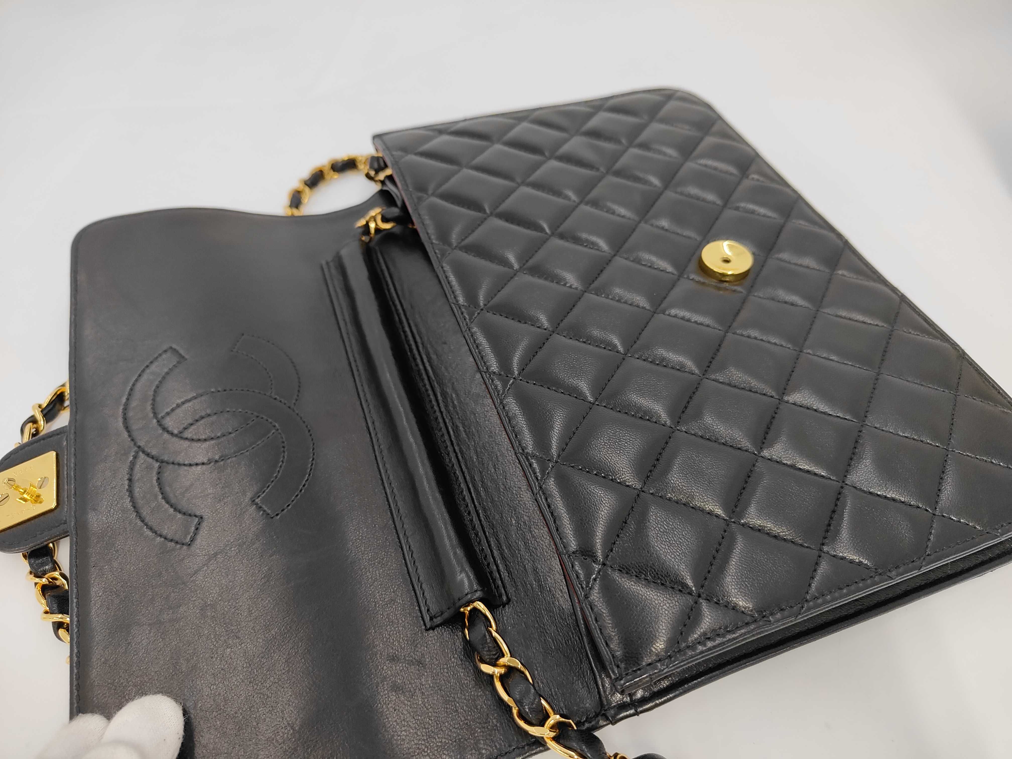 Matelassé Shoulder Bag, Black — view 6