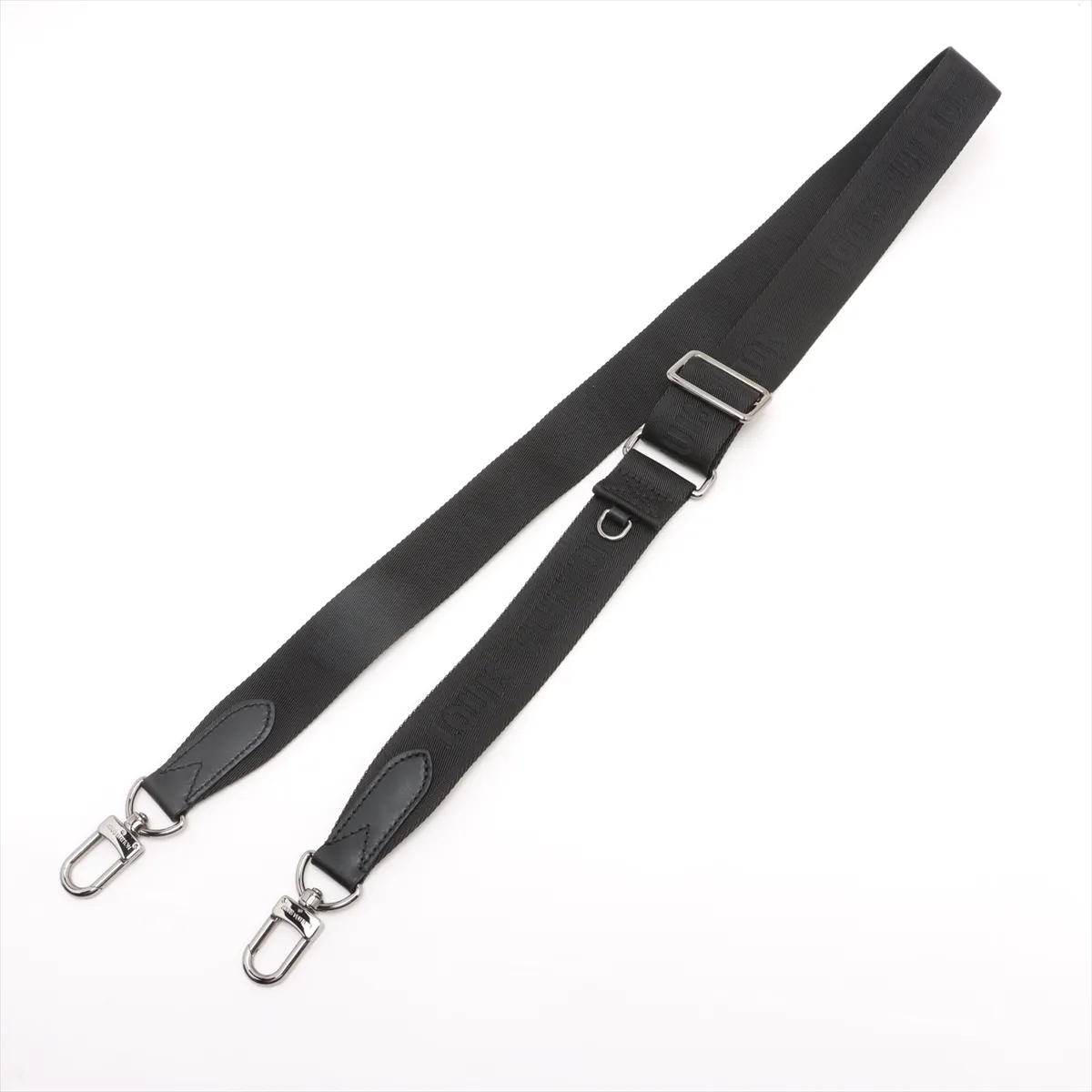 Monogram Eclipse Keepall Bandouliere 35 M46655 Black RFID reaction available — view 7