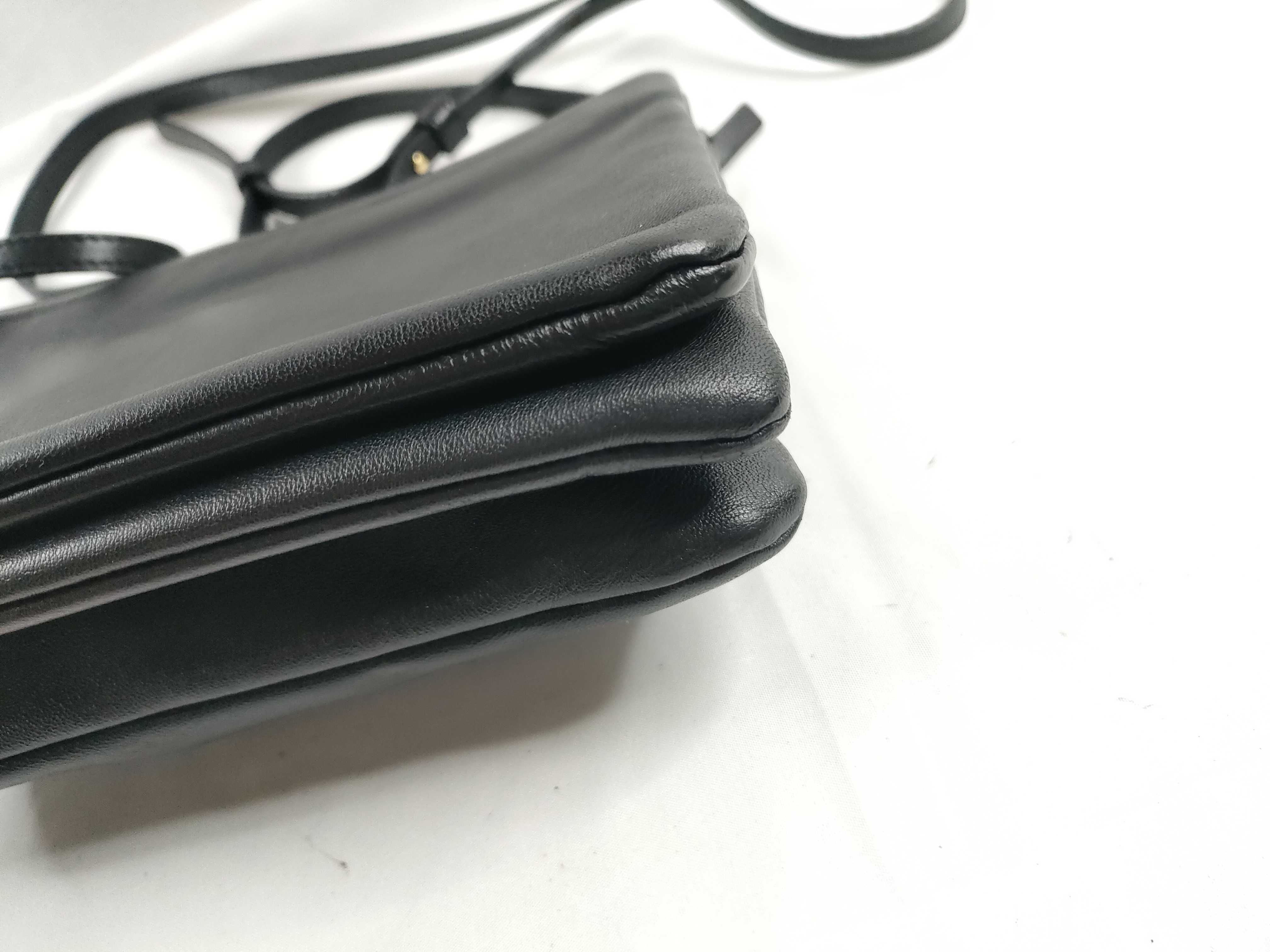 Trio Small Leather Shoulder Bag (Cereal Shoulder Bag) — view 5