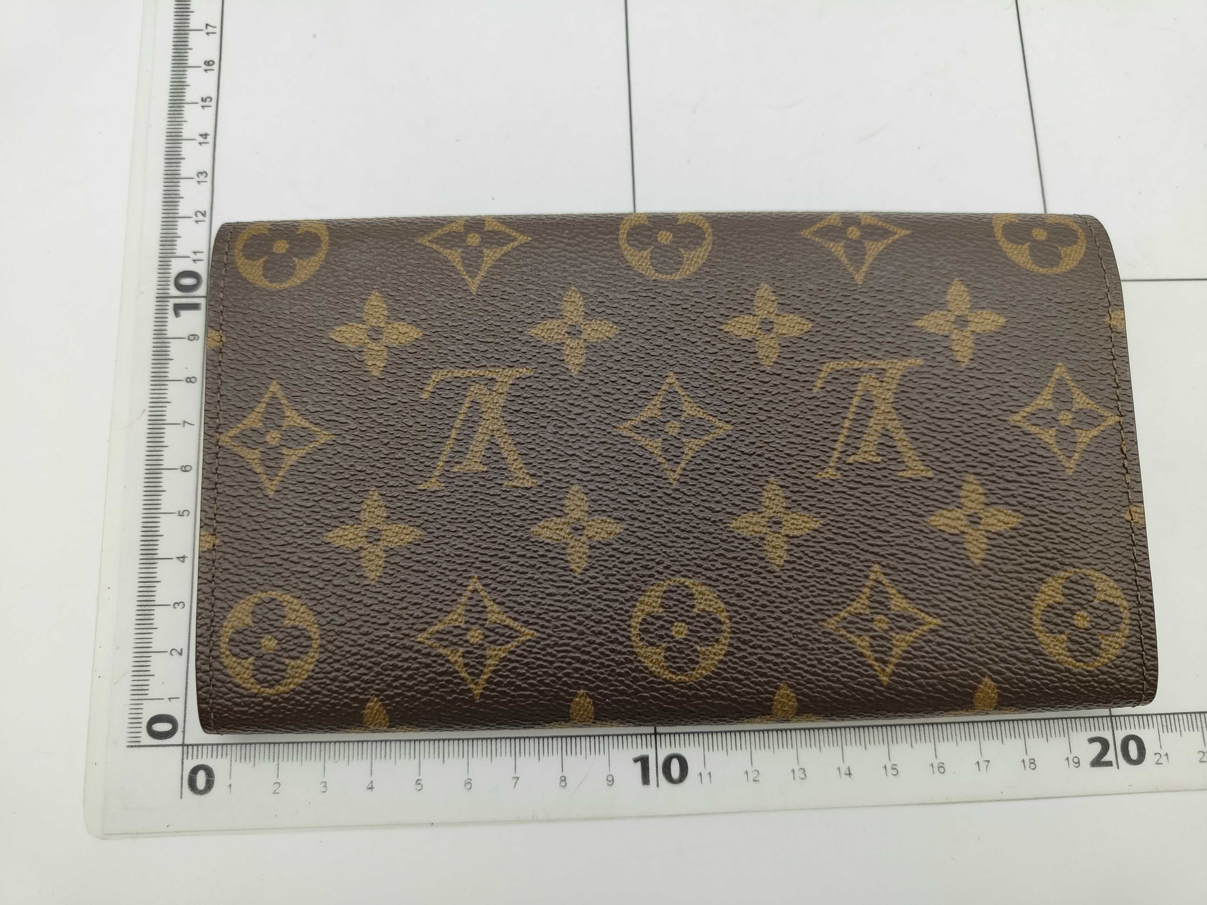 LV Louis Vuitton Monogram Pochette Portemonnaie Credit M61726 MI0914 Wallet — view 2