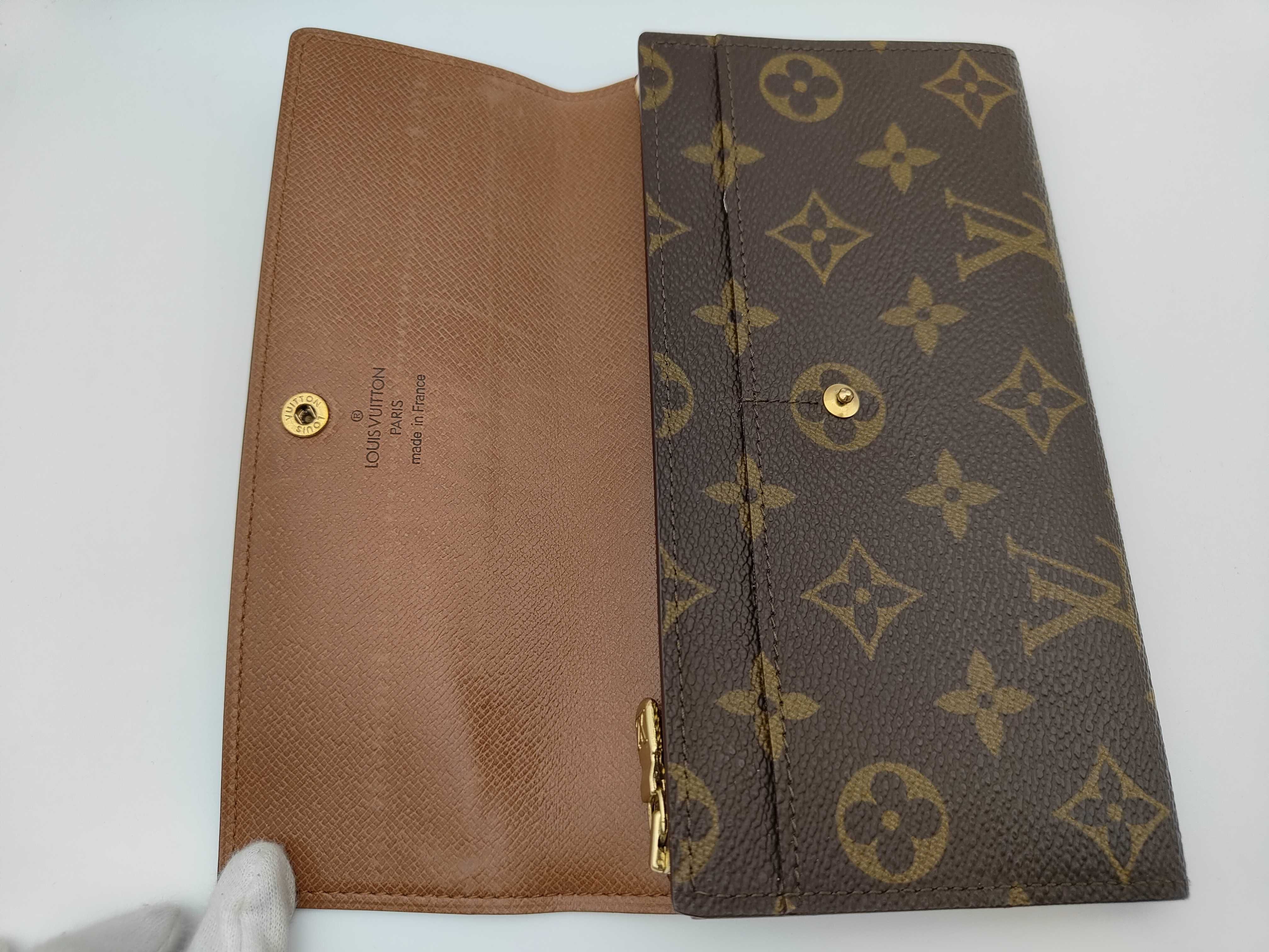 LV Louis Vuitton Monogram Pochette Portemonnaie Credit M61726 MI0914 Wallet — view 4