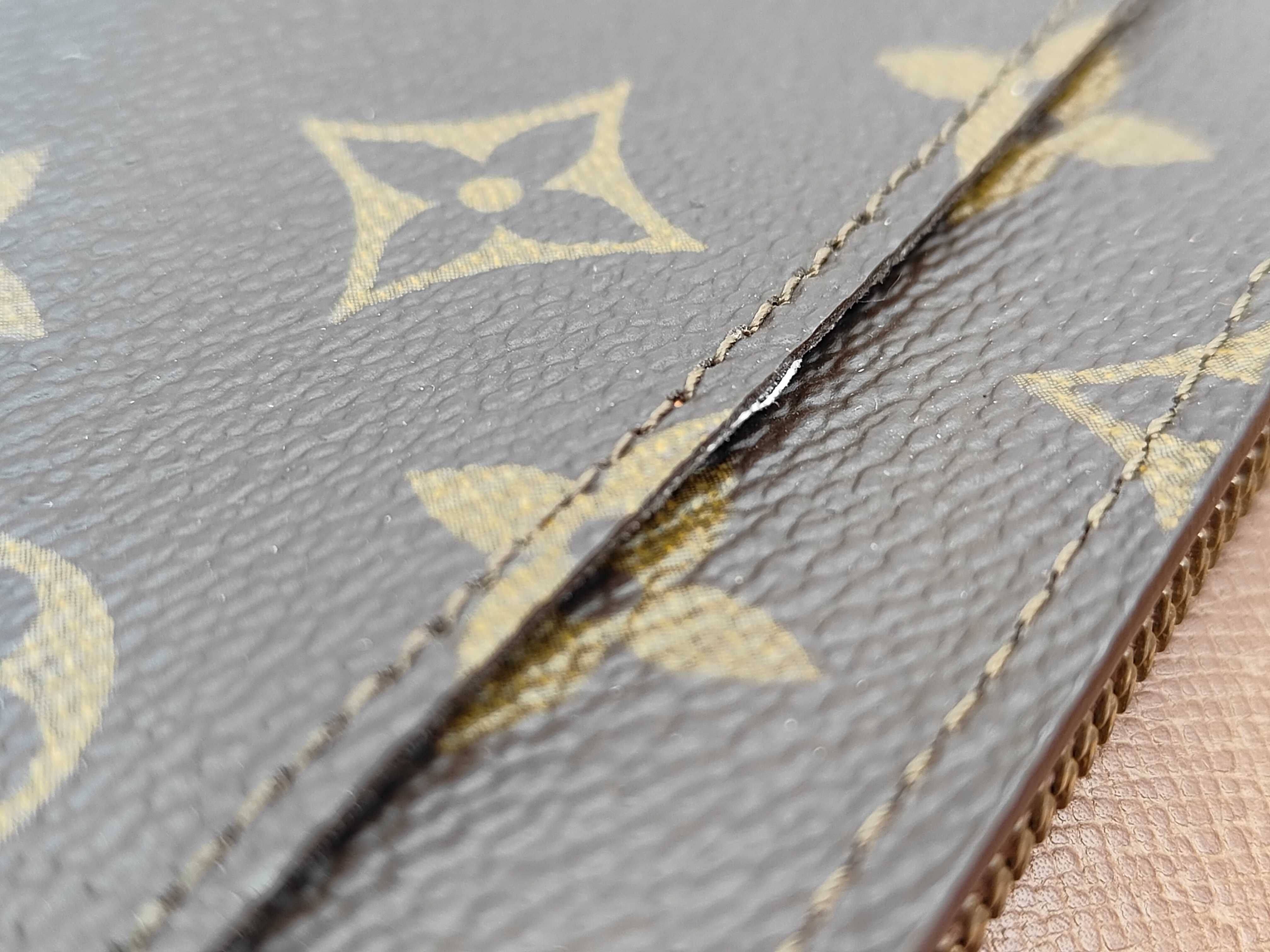 LV Louis Vuitton Monogram Pochette Portemonnaie Credit M61726 MI0914 Wallet — view 8