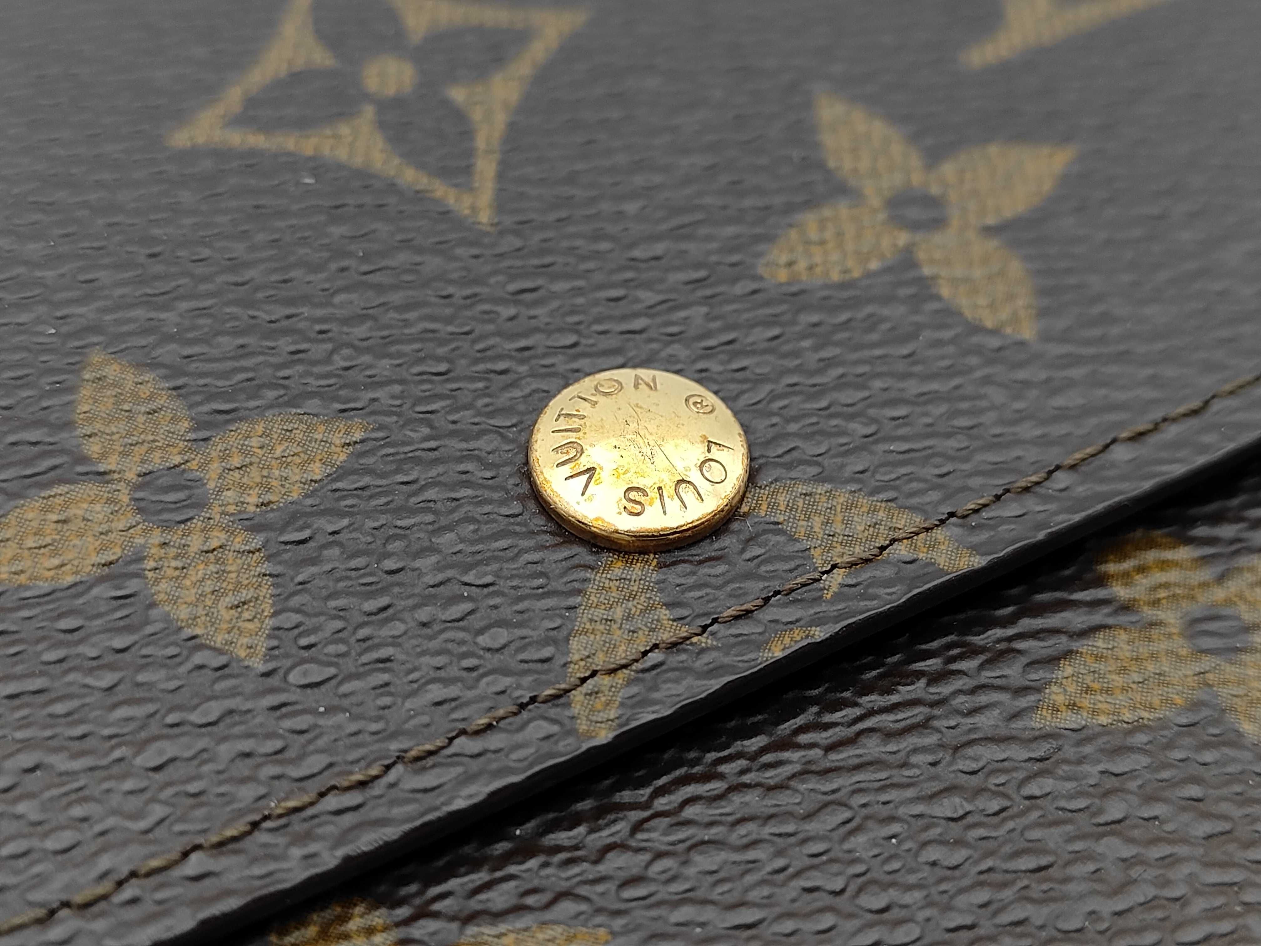 LV Louis Vuitton Monogram Pochette Portemonnaie Credit M61726 MI0914 Wallet — view 9