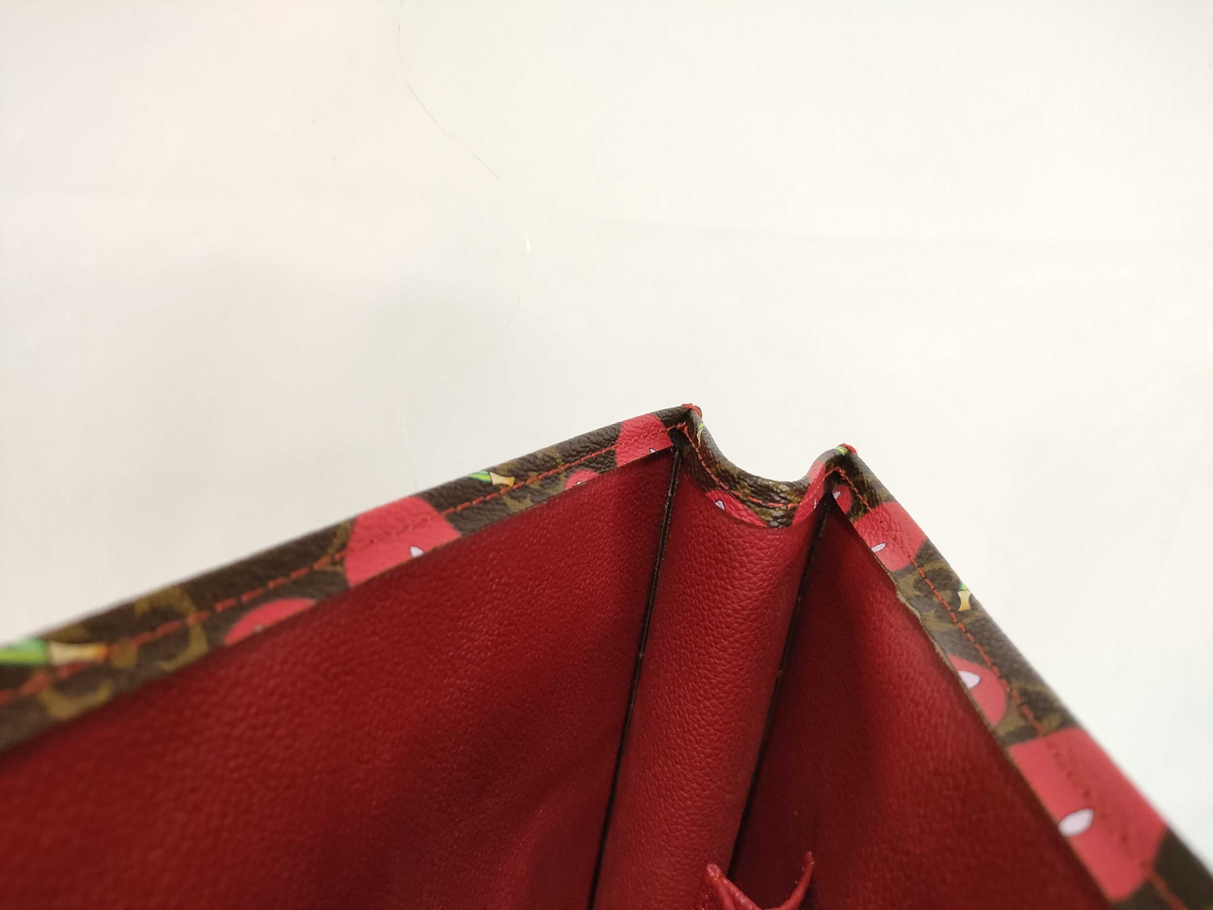 Monogram Cherry Sac Plat Takashi Murakami Collaboration Tote Bag — view 12