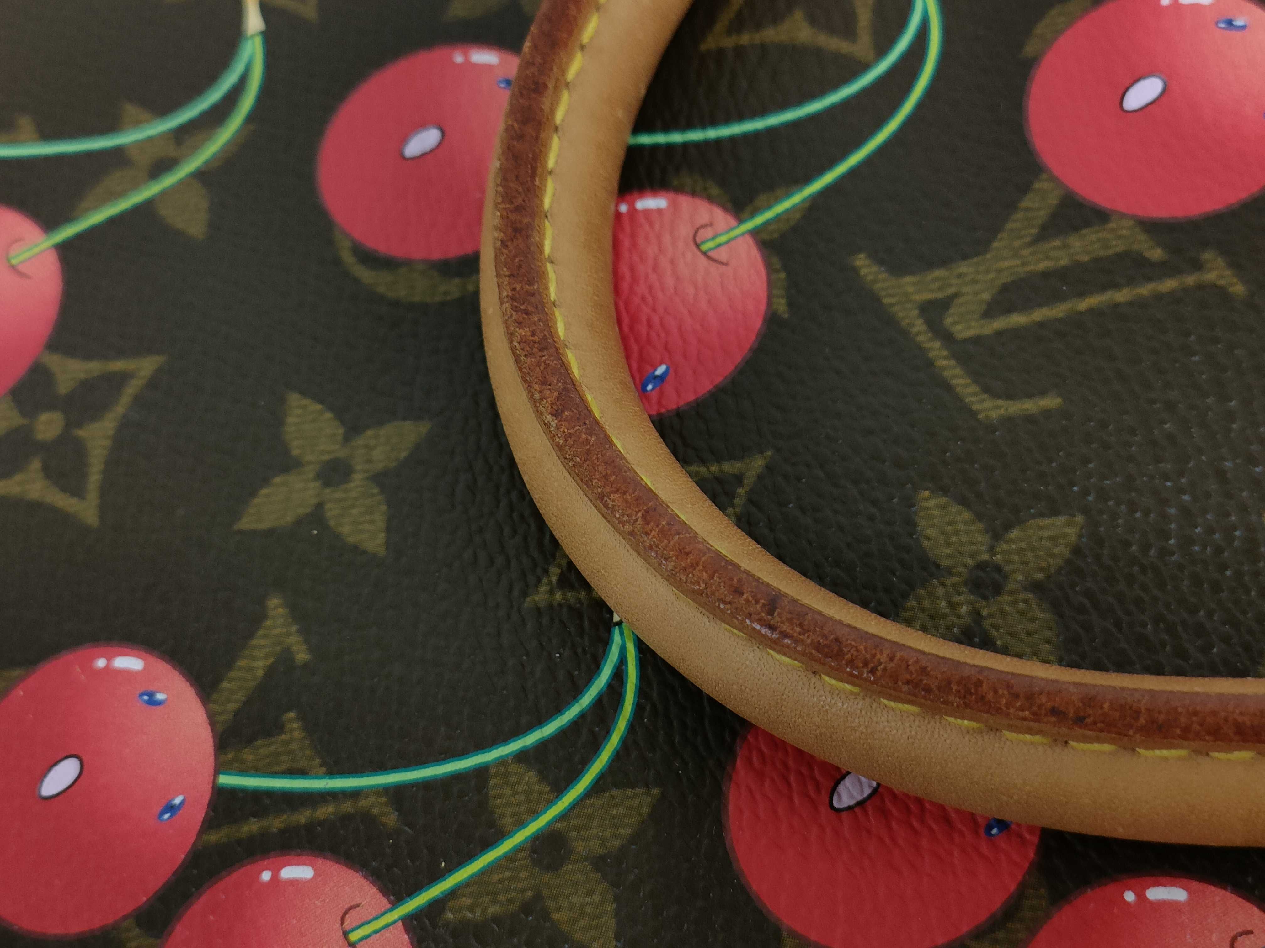 Monogram Cherry Sac Plat Takashi Murakami Collaboration Tote Bag — view 10