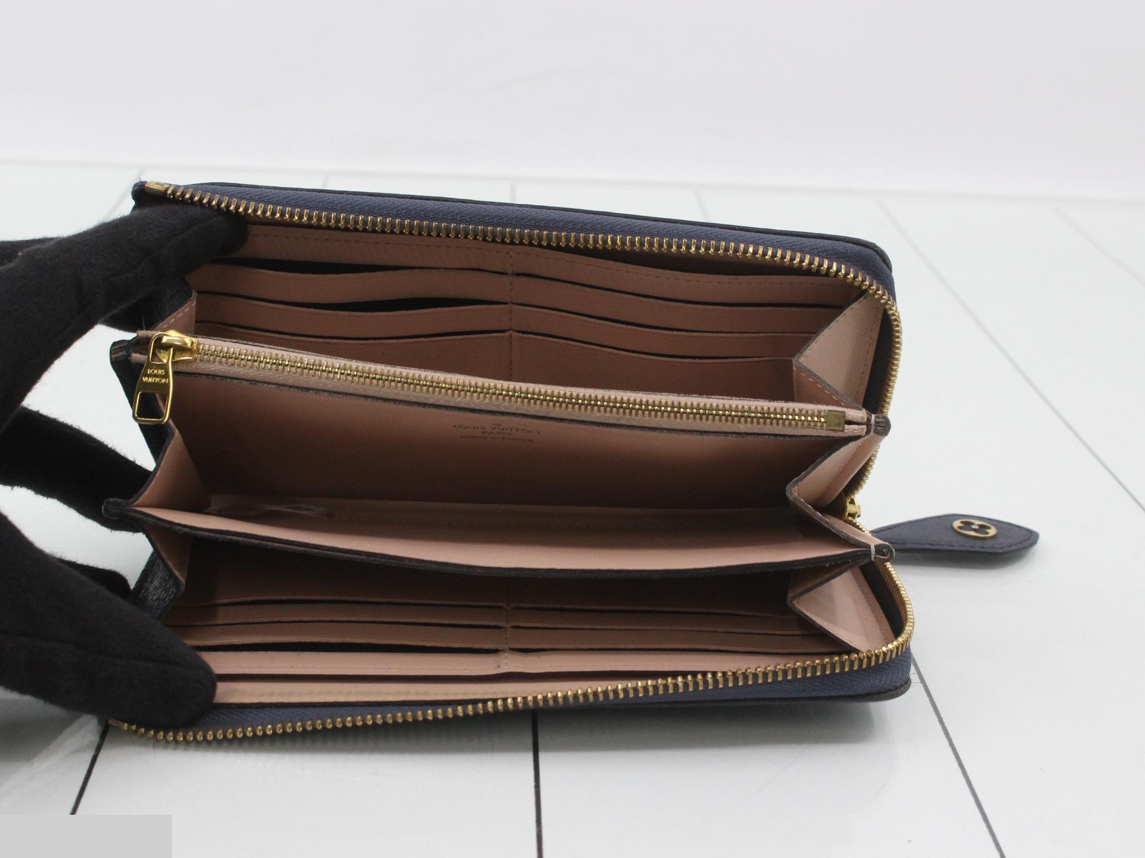 Portefeuille Comet Taurillon Navy — view 4