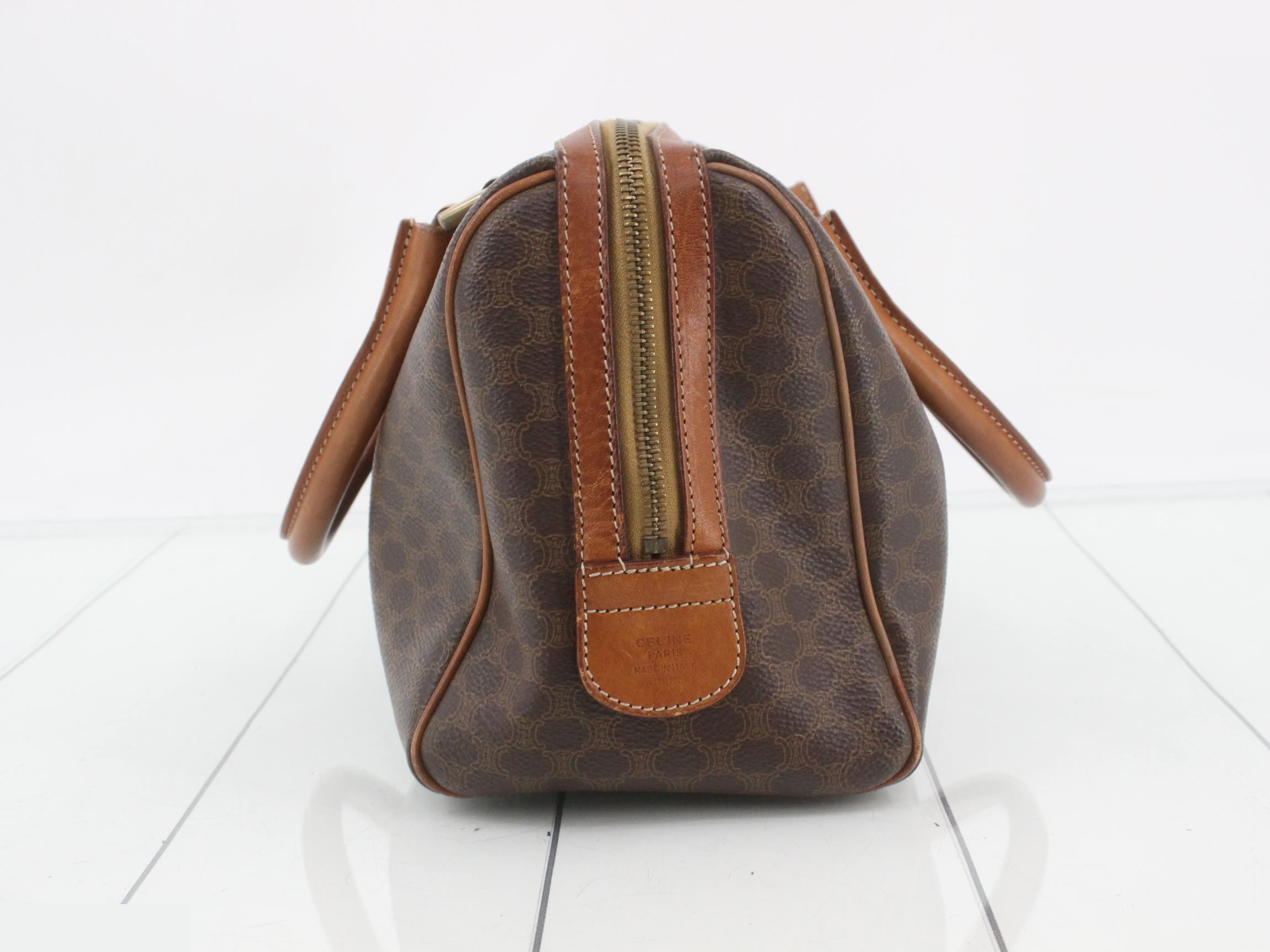 Macadam handbag brown PVC — view 3