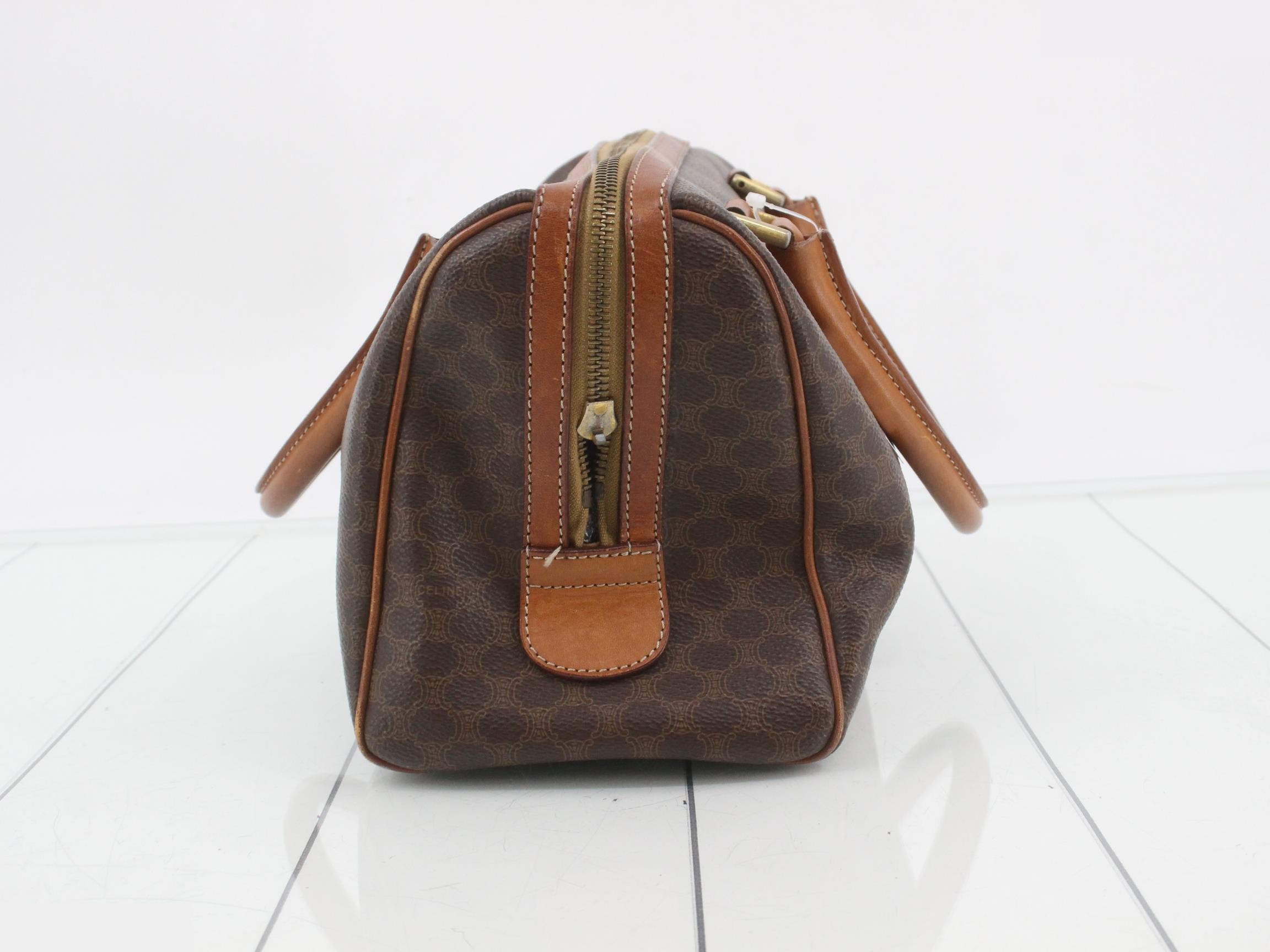 Macadam handbag brown PVC — view 4