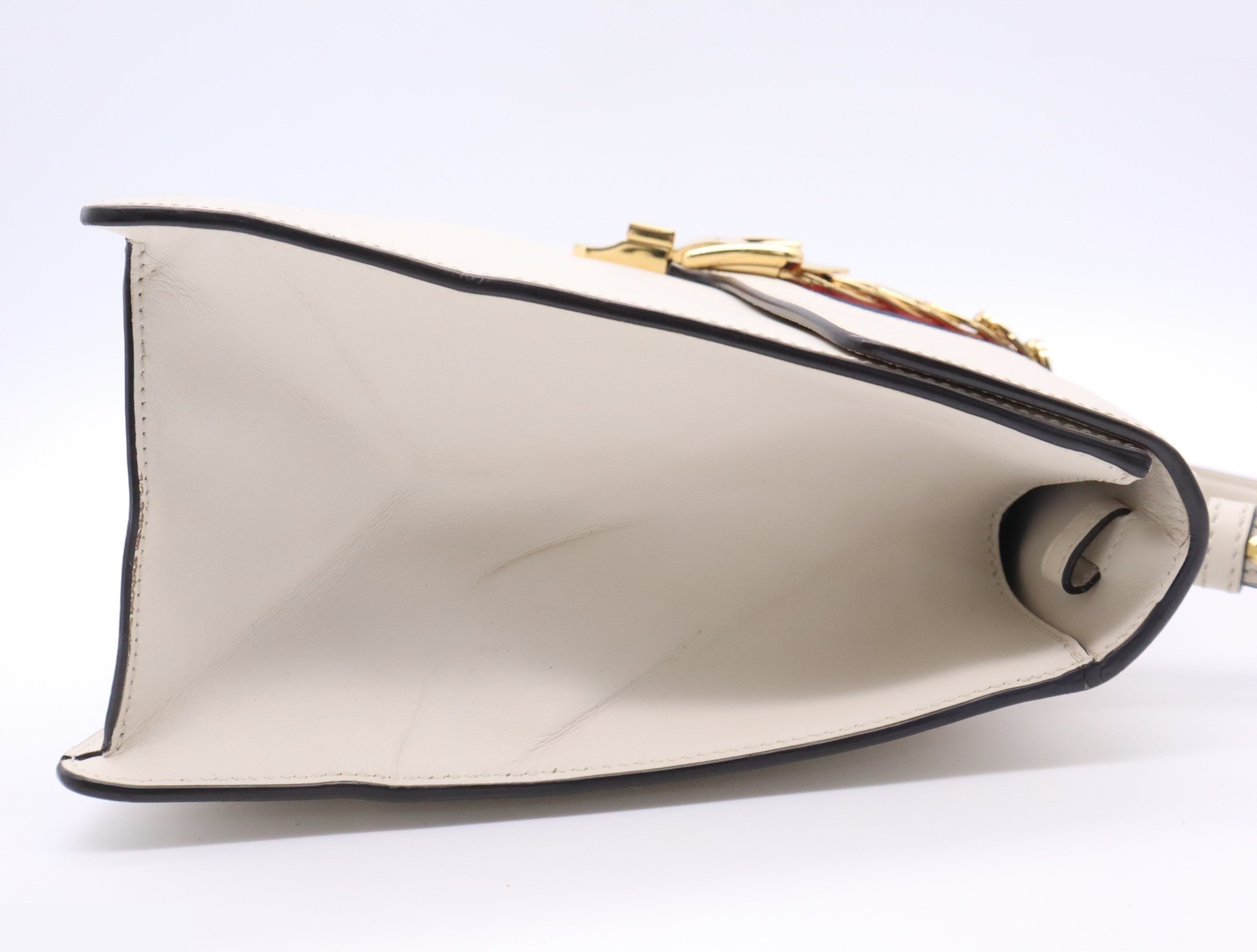 Leather Sylvie Sherry Line White — view 5