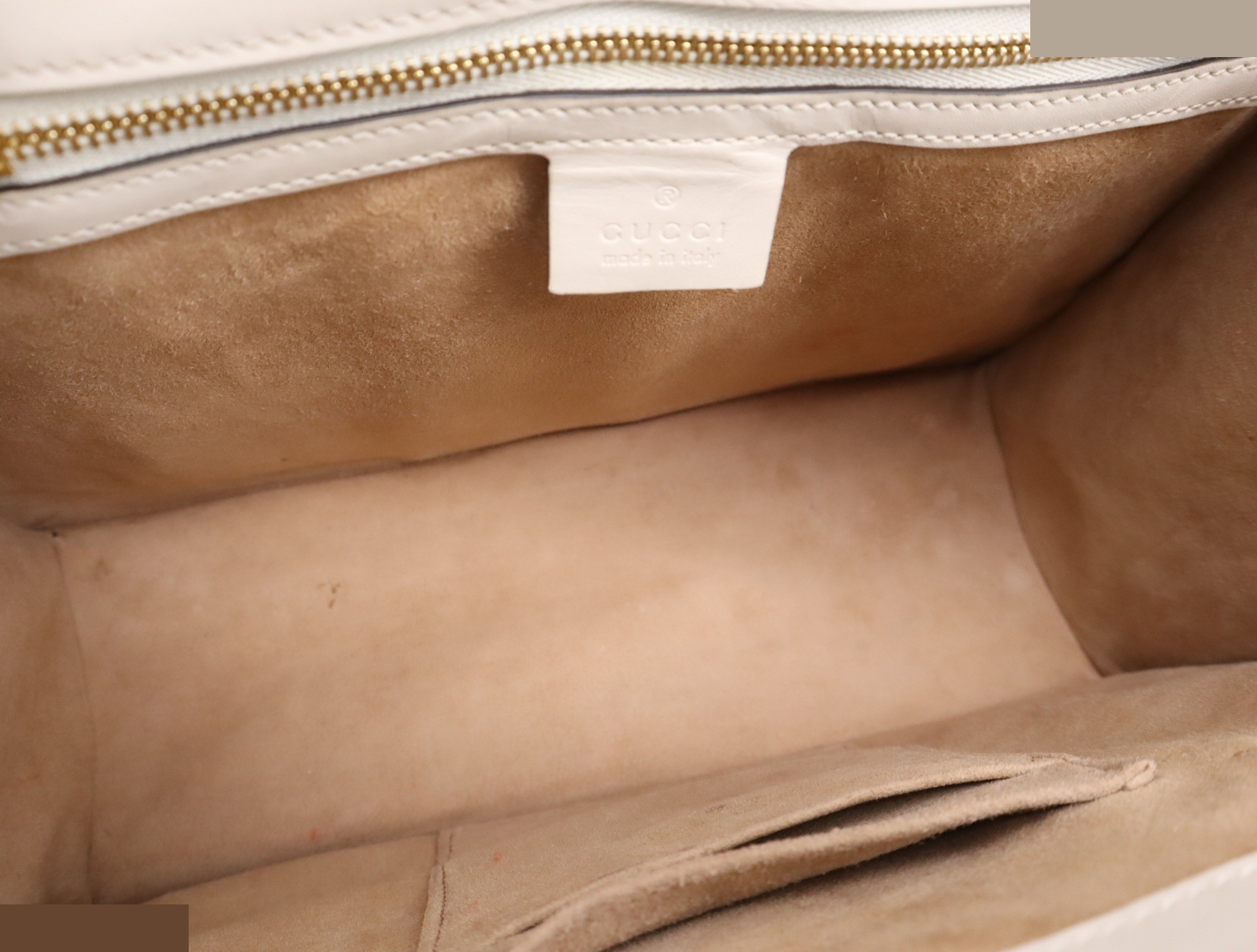 Leather Sylvie Sherry Line White — view 7