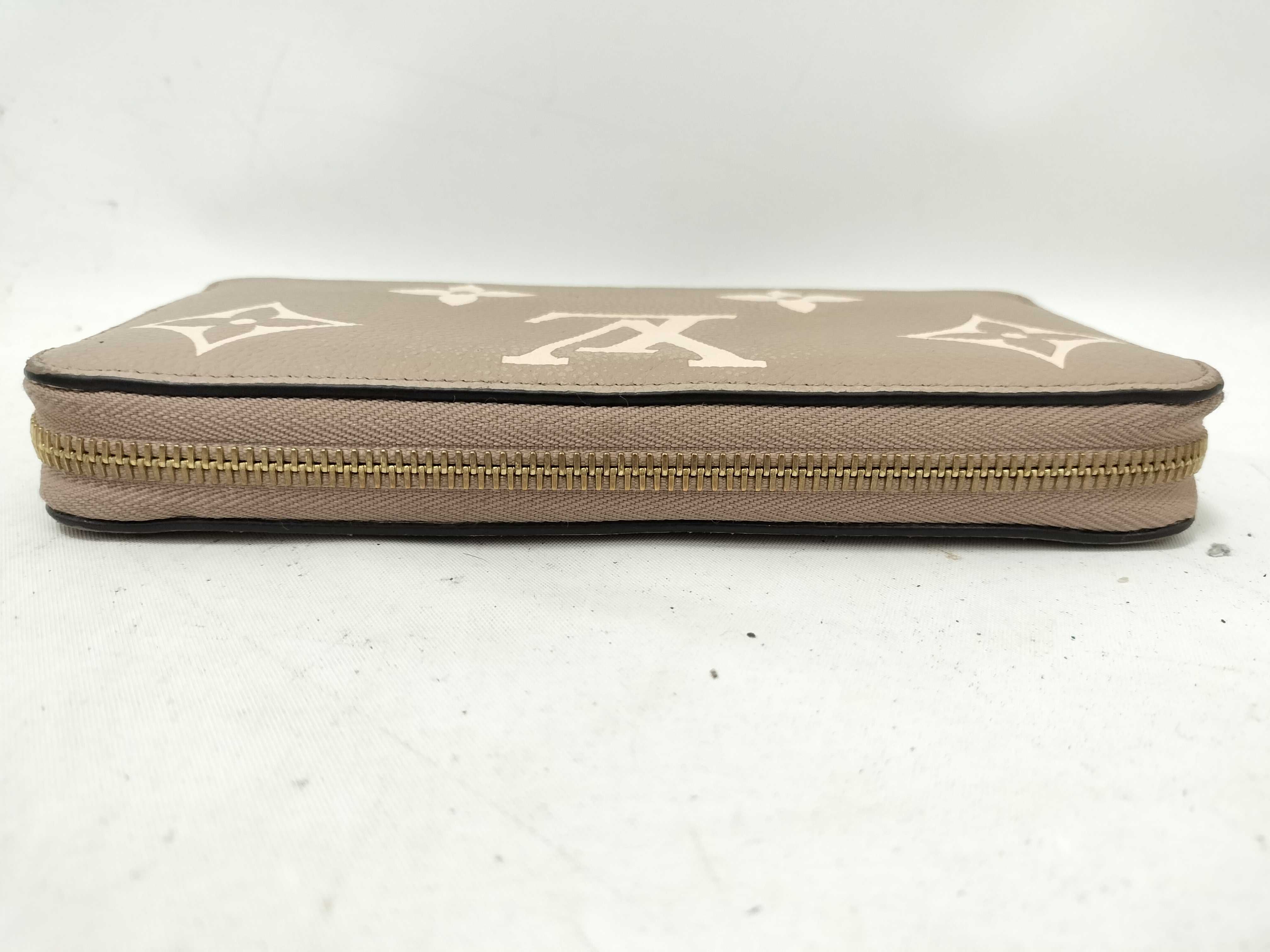 Monogram Emprene Vuitton Monogram Emprene Zippy Wallet Bicolor Long Wallet RFID Reacted M69794 Wallet — view 6