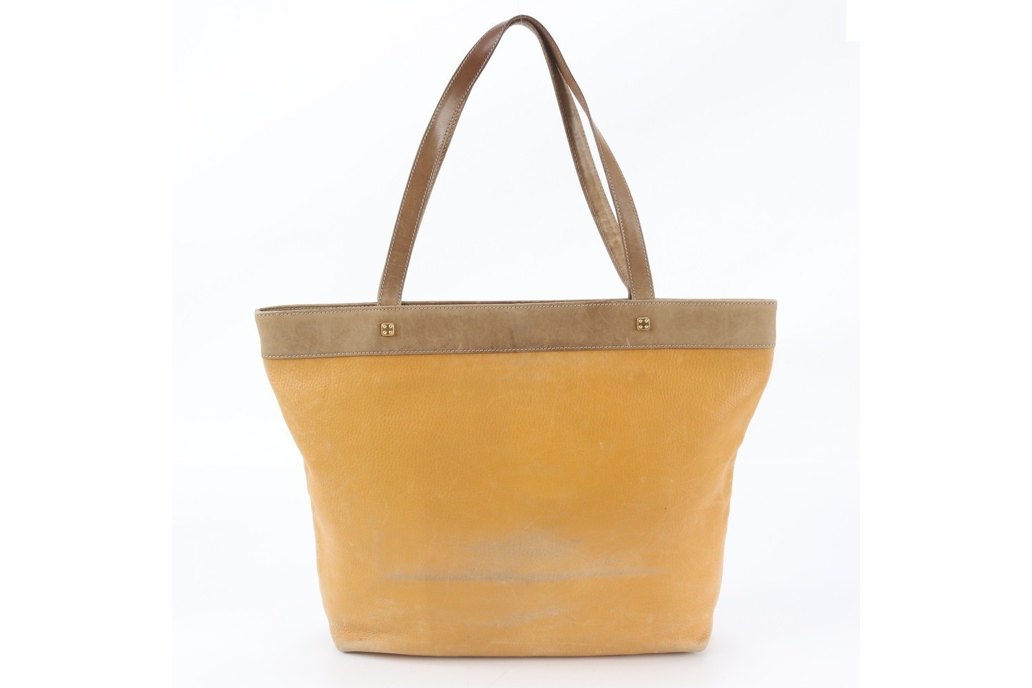 Leather tote bag, shoulder bag, handbag, genuine leather — view 3