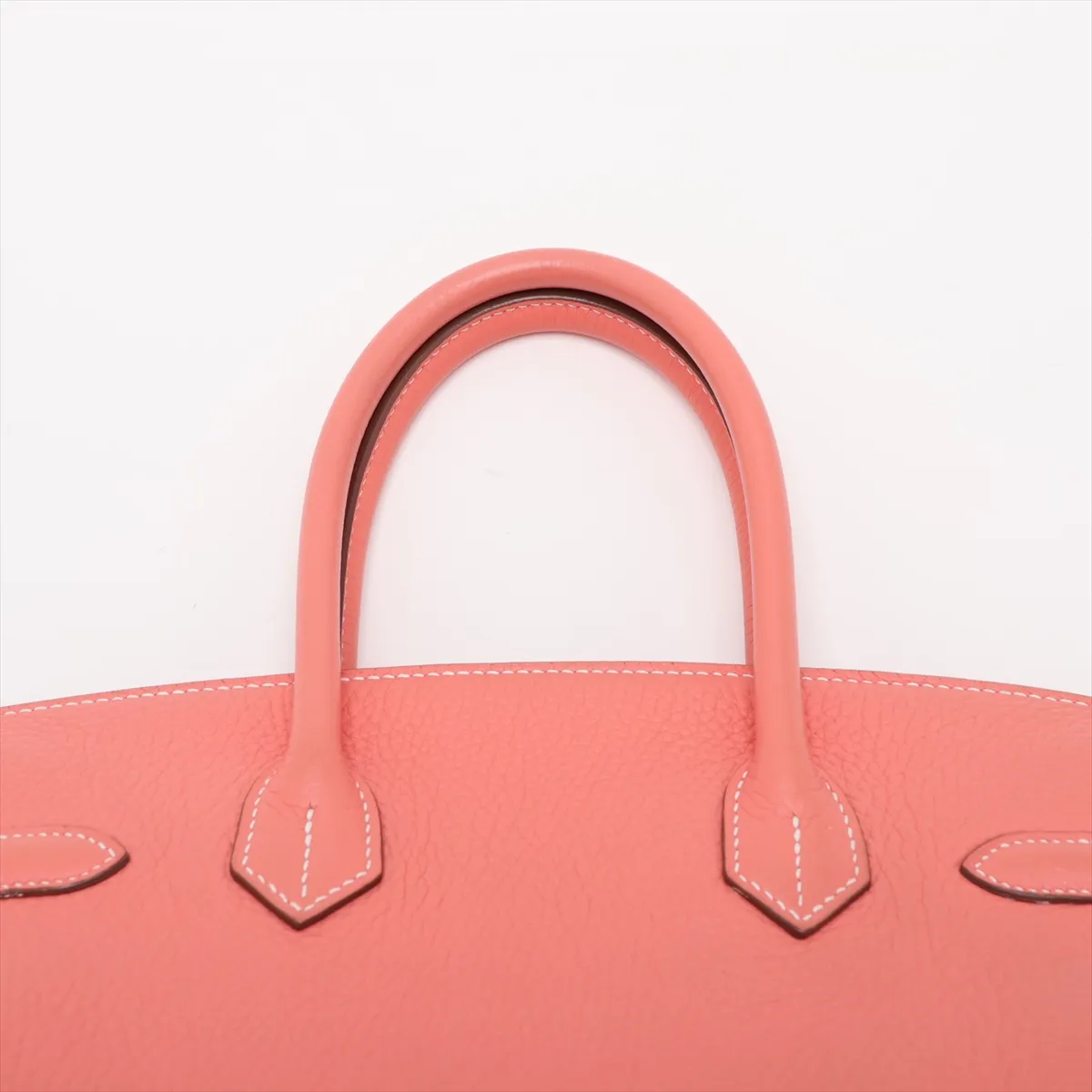 Birkin 30 Letournée Taurillon Clemence Crevette Silver Hardware Q: 2013 — view 6