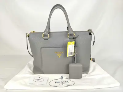 Vitello Daino Tote 2-way Tote Bag