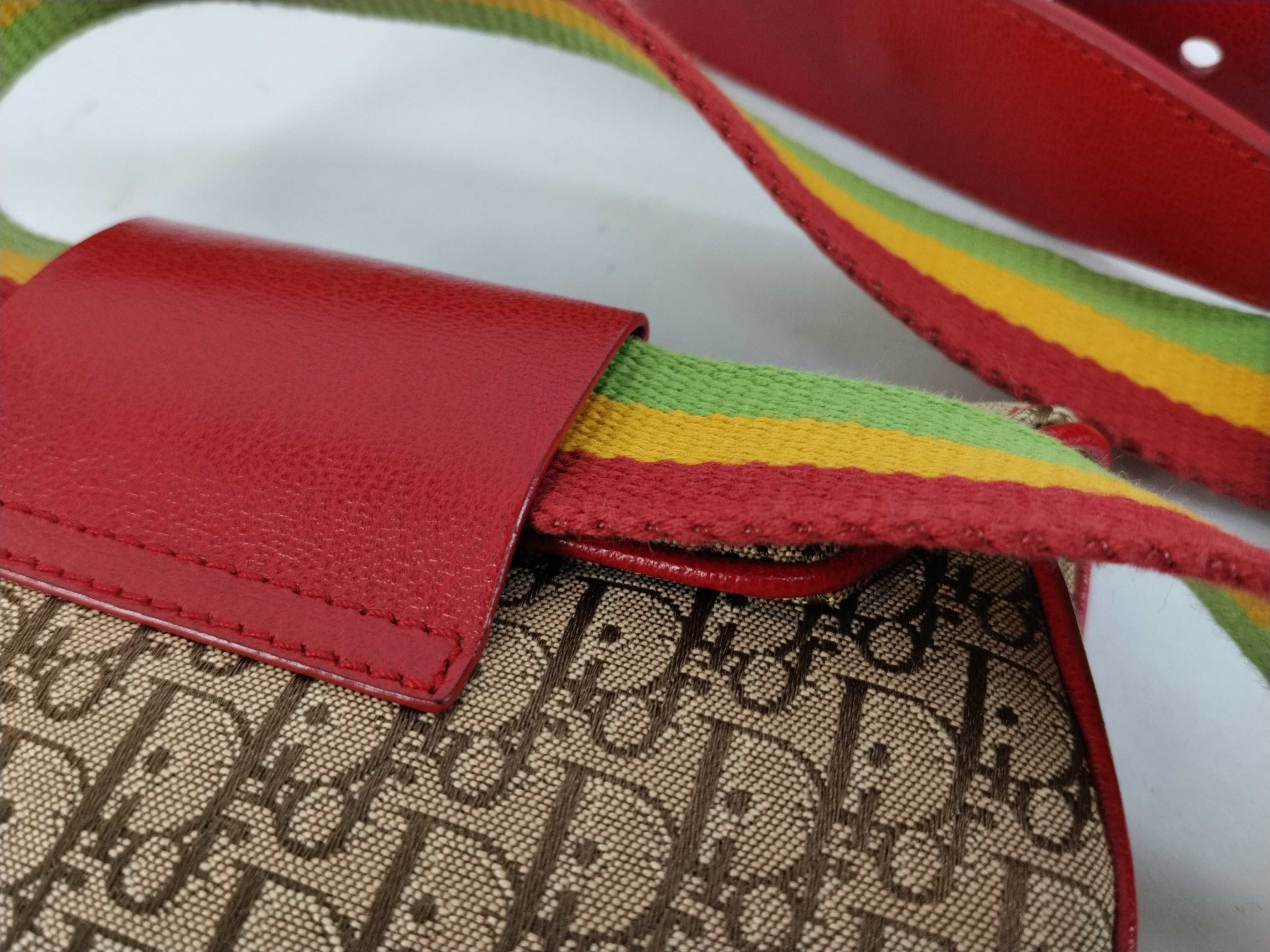 Trotter Dior Saddle Bag Rasta Trotter Shoulder Bag — view 5