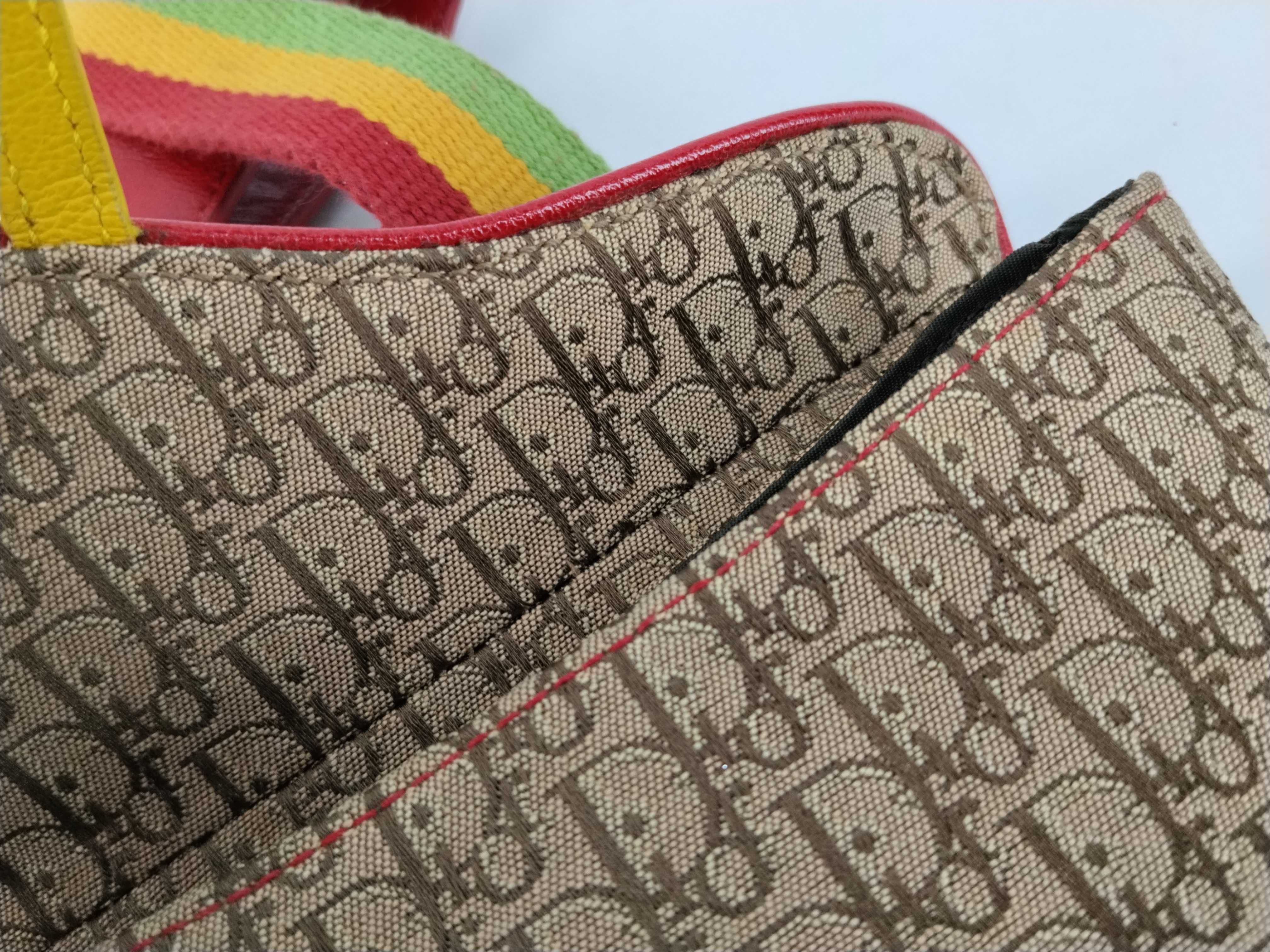 Trotter Dior Saddle Bag Rasta Trotter Shoulder Bag — view 9