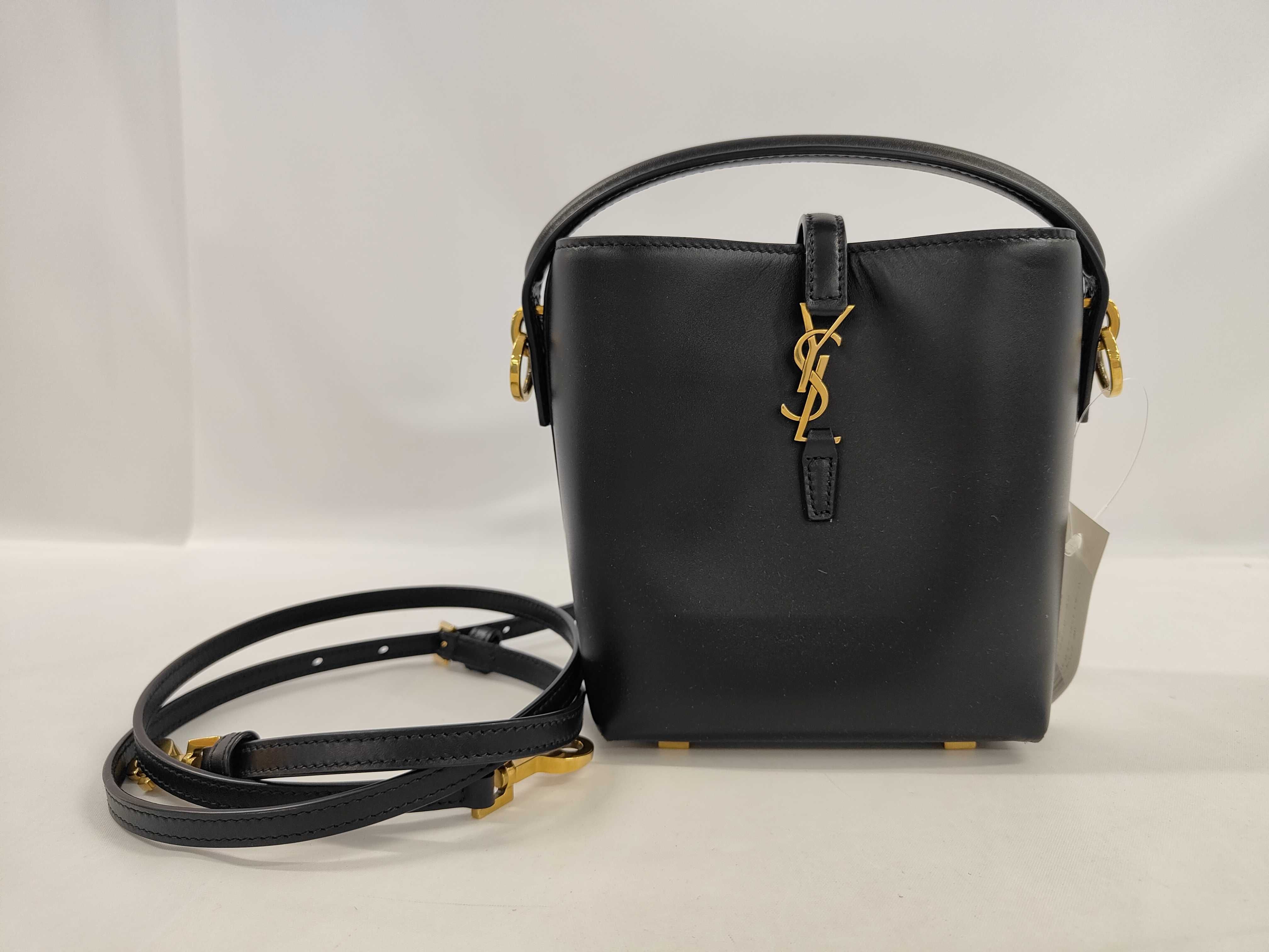 LE 37 Mini Bucket Leather Handbag 2WAY Handbag
