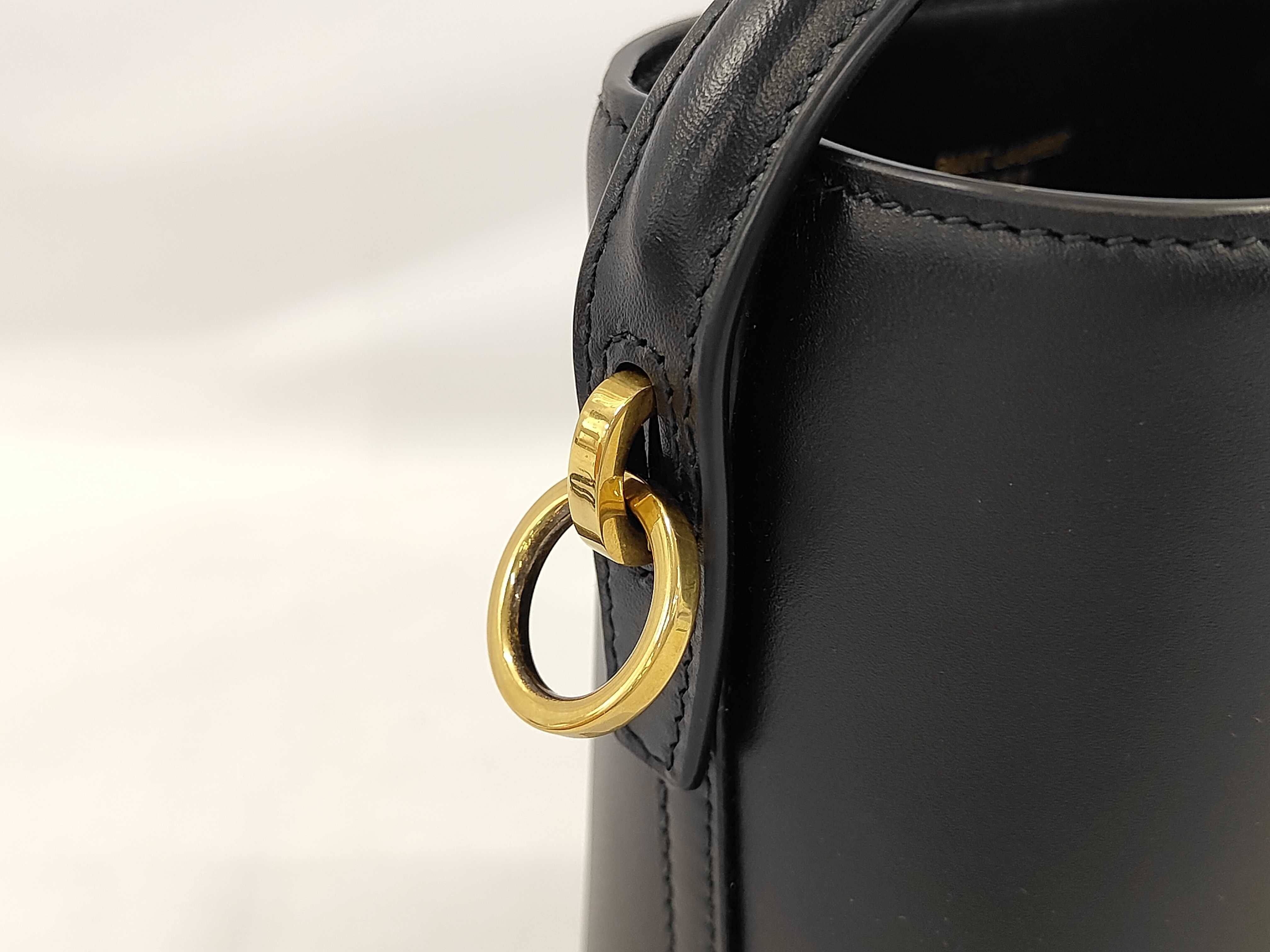 LE 37 Mini Bucket Leather Handbag 2WAY Handbag — view 8