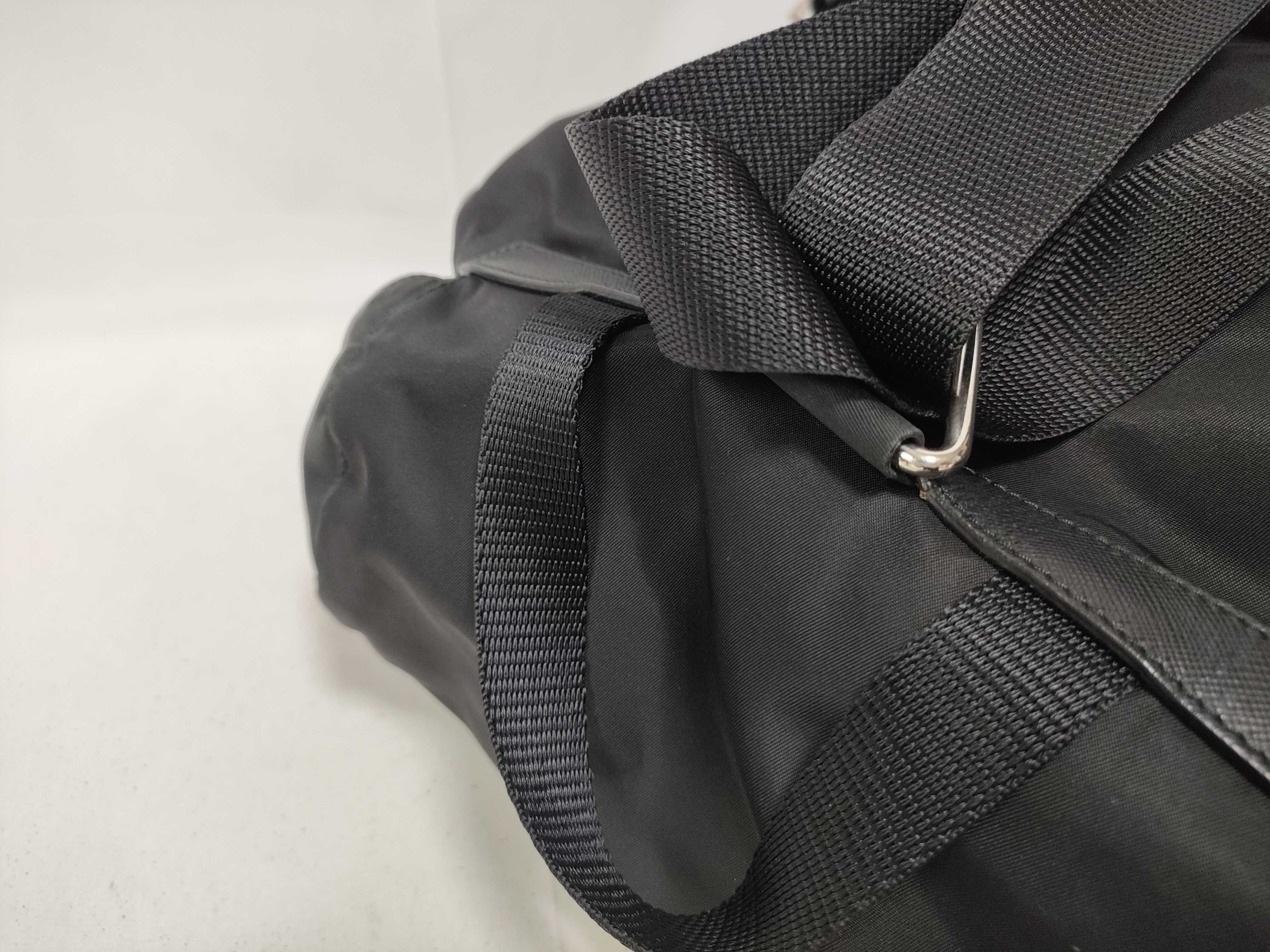 Tessuto Nylon Backpack/Rucksack, Black — view 11