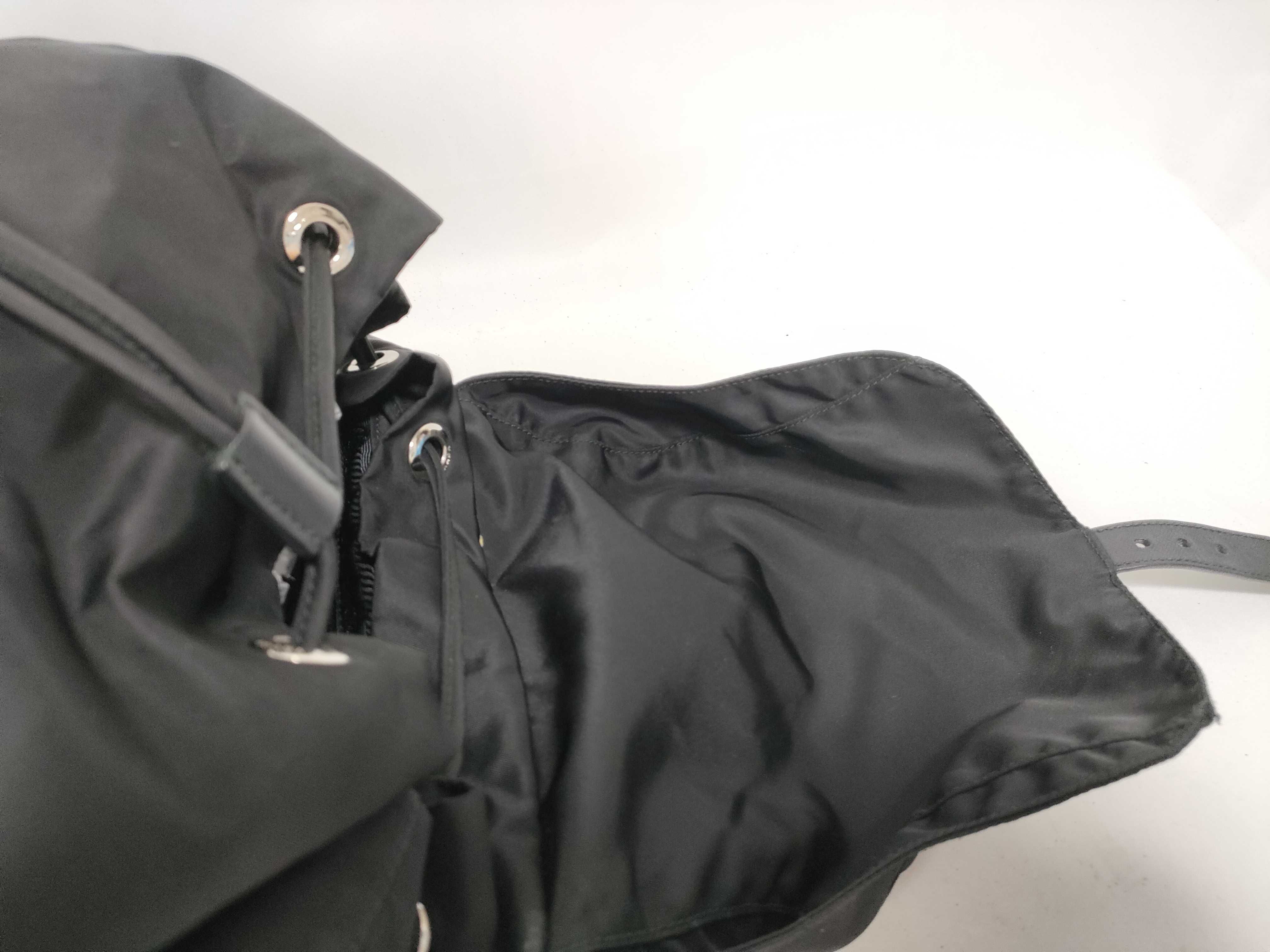 Tessuto Nylon Backpack/Rucksack, Black — view 14