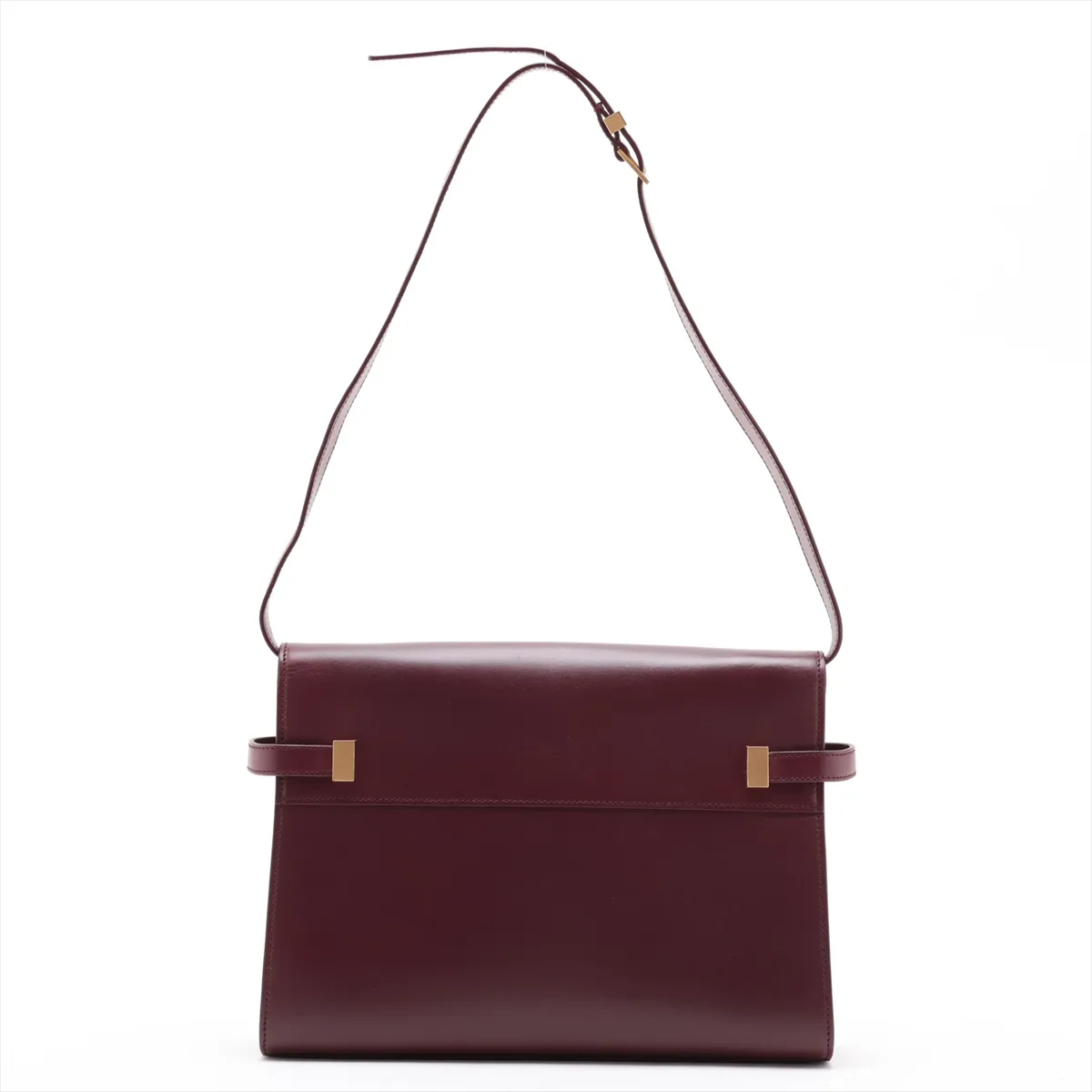 Manhattan 579271 Leather Shoulder Bag, Red — view 2