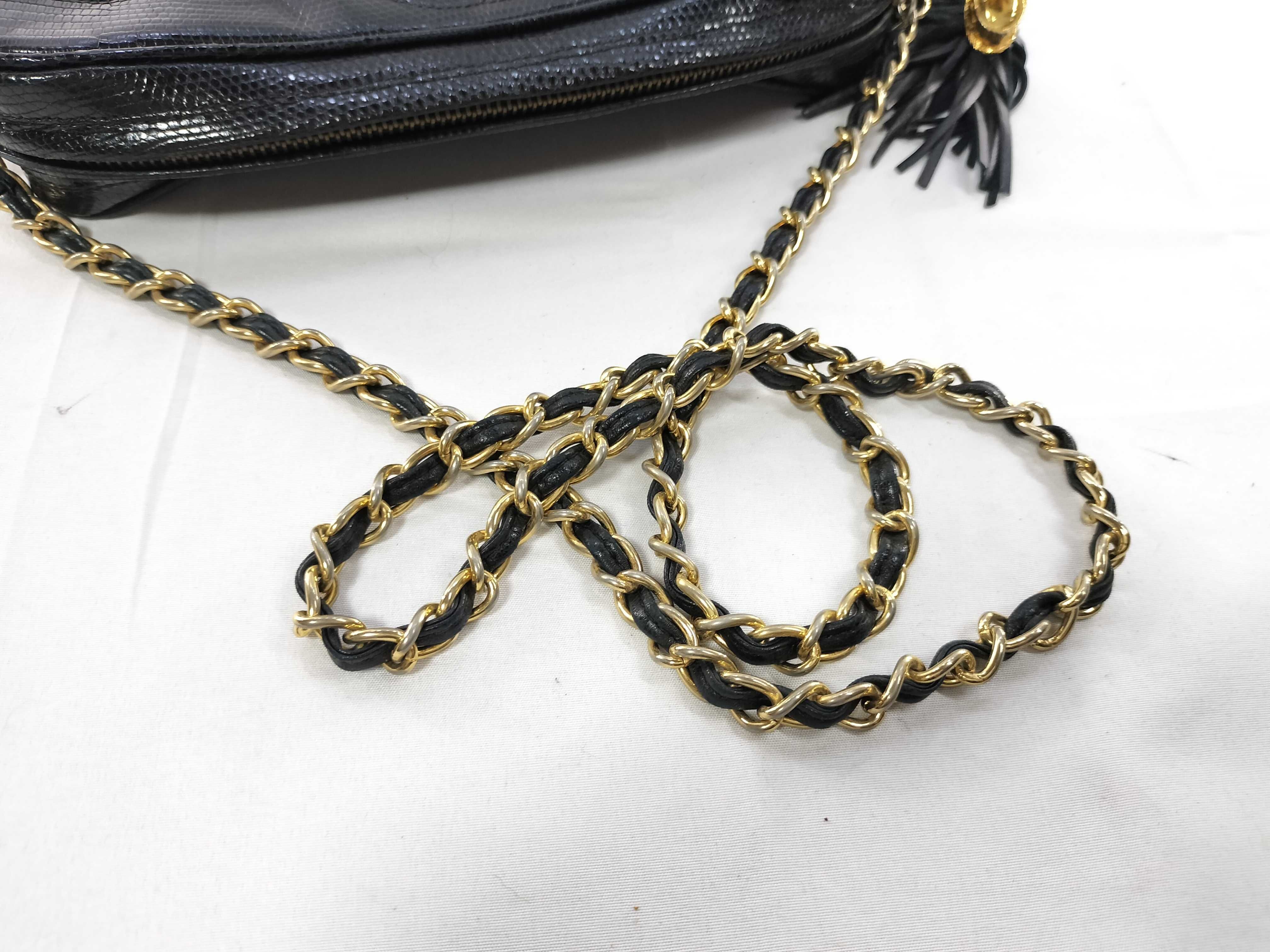 Lizard Chain Shoulder Bag — view 3