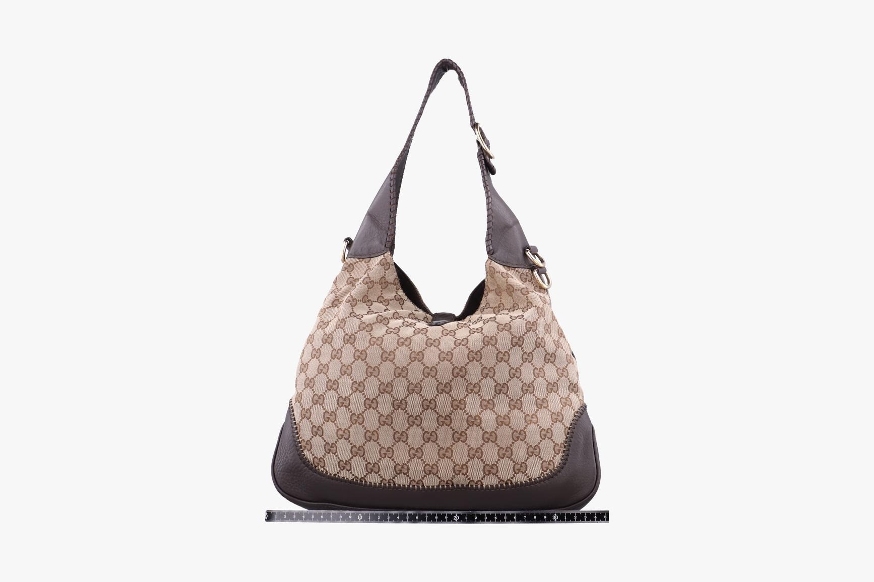 New Jackie Canvas x Leather Brown x Black — view 2