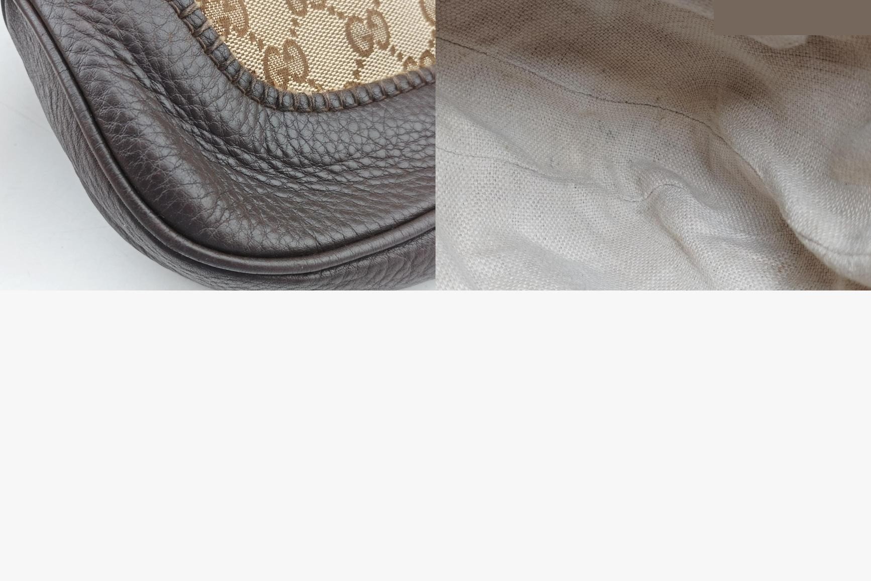 New Jackie Canvas x Leather Brown x Black — view 11