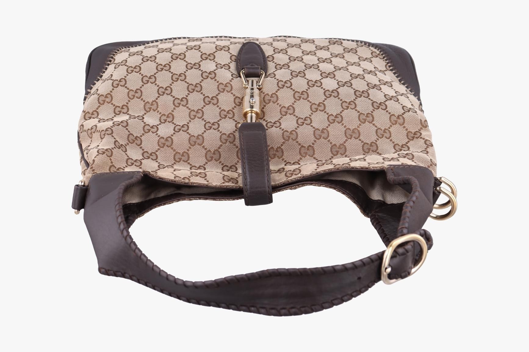 New Jackie Canvas x Leather Brown x Black — view 5