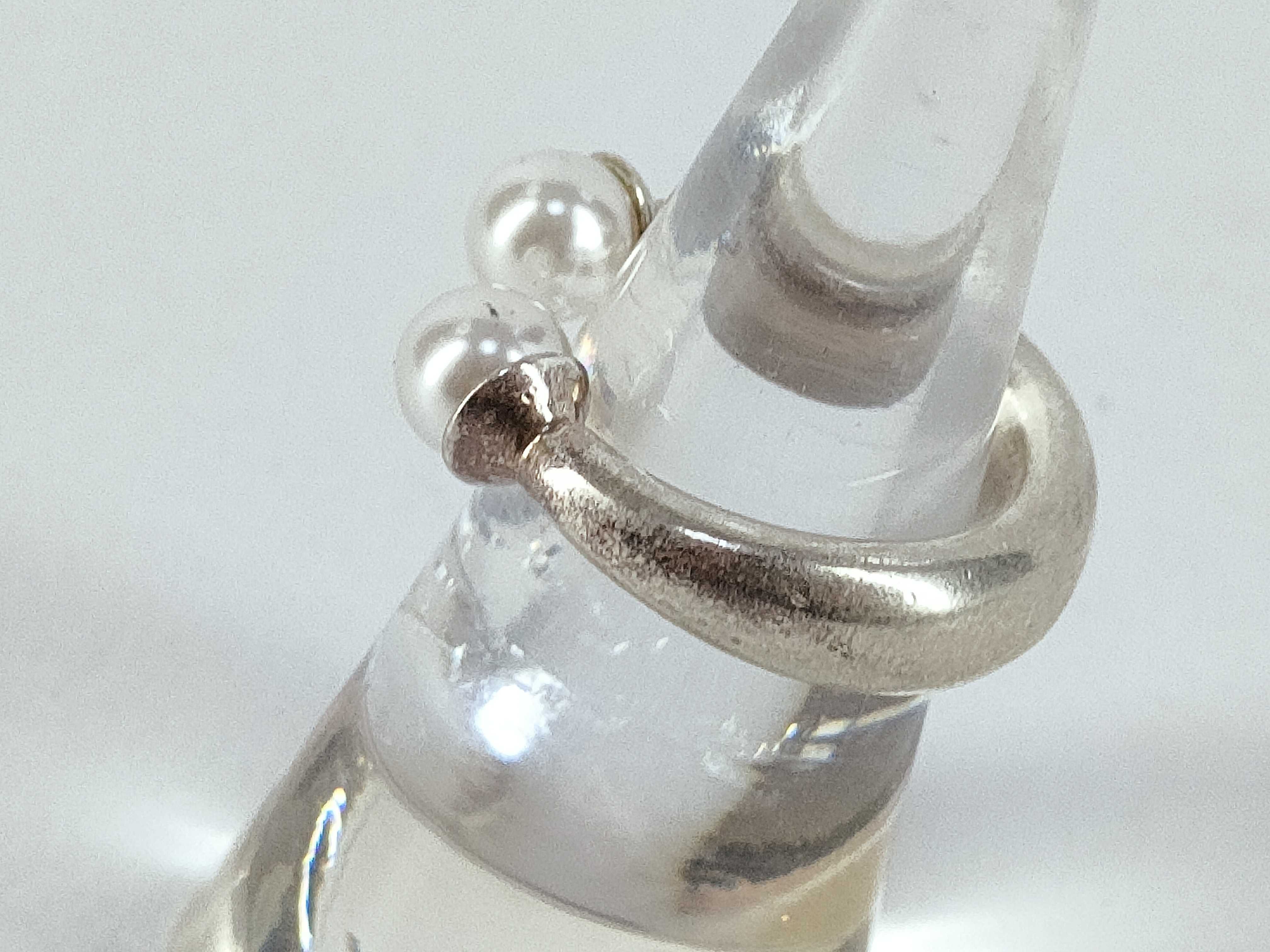 Tribal Pearl Ring, Size S — view 2