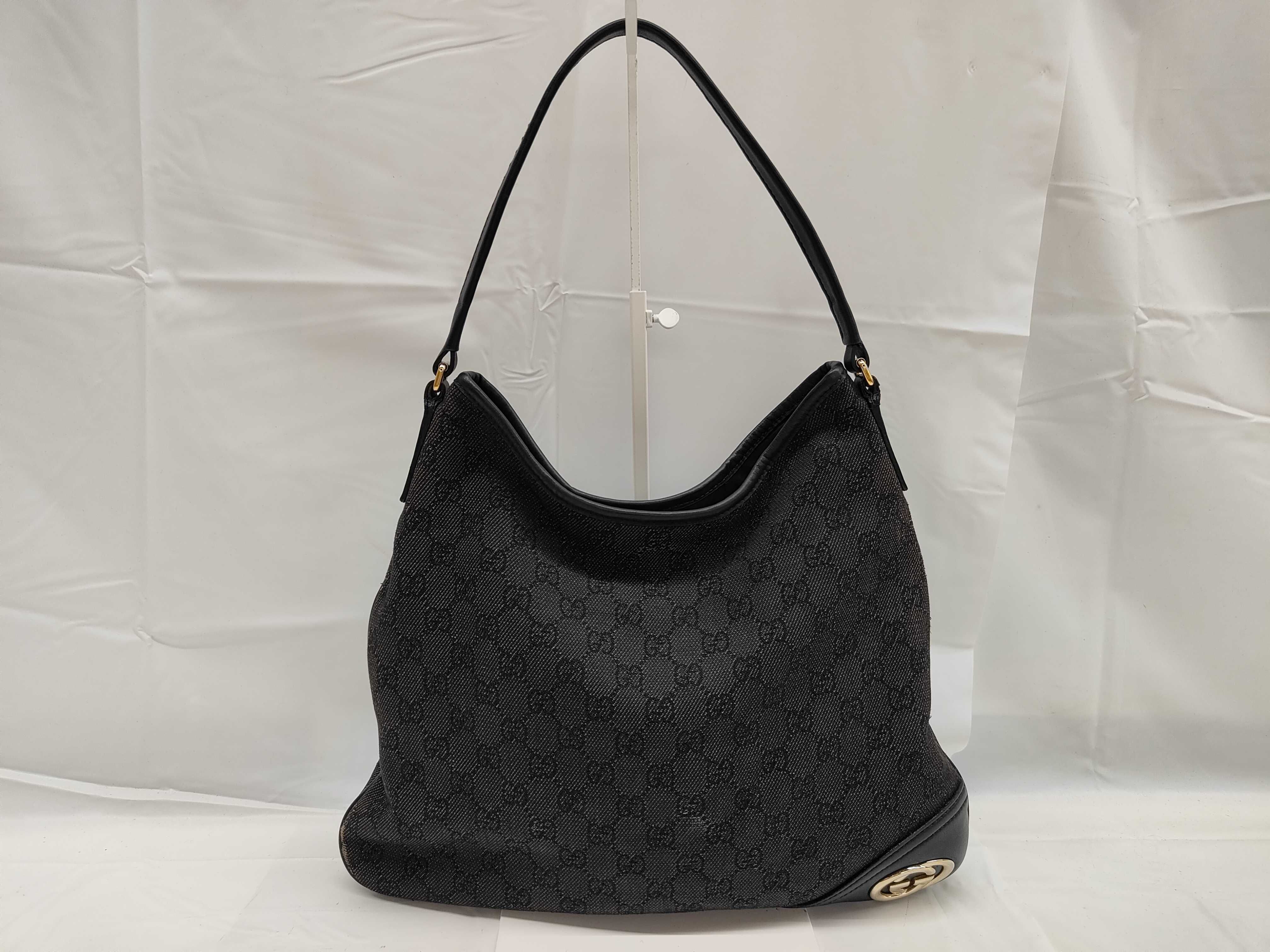GG Canvas New Bree Medium Hobo Bag Tote Bag