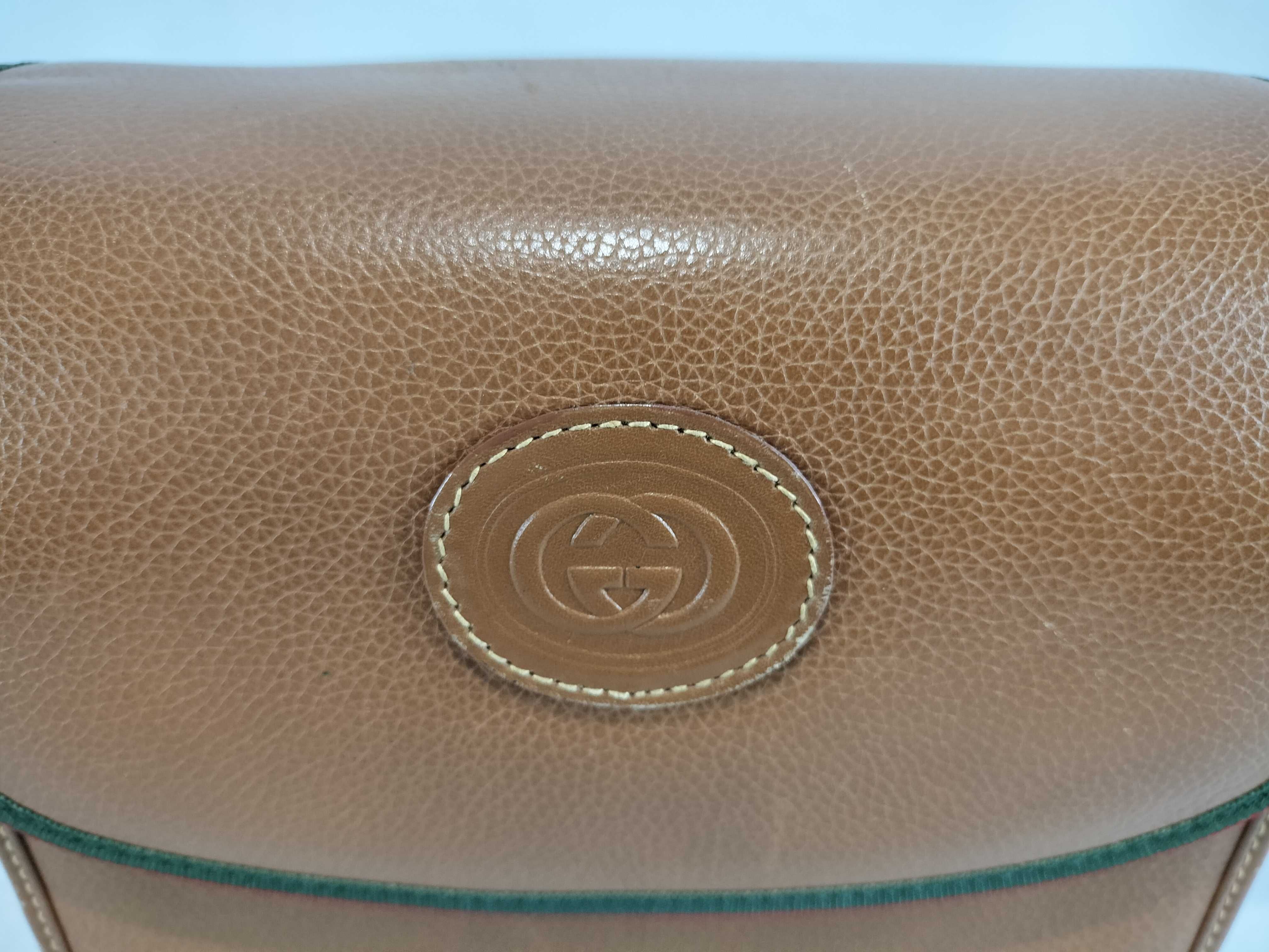 Old Gucci Leather Shoulder Bag Brown 007 14 0106 Shoulder Bag — view 2