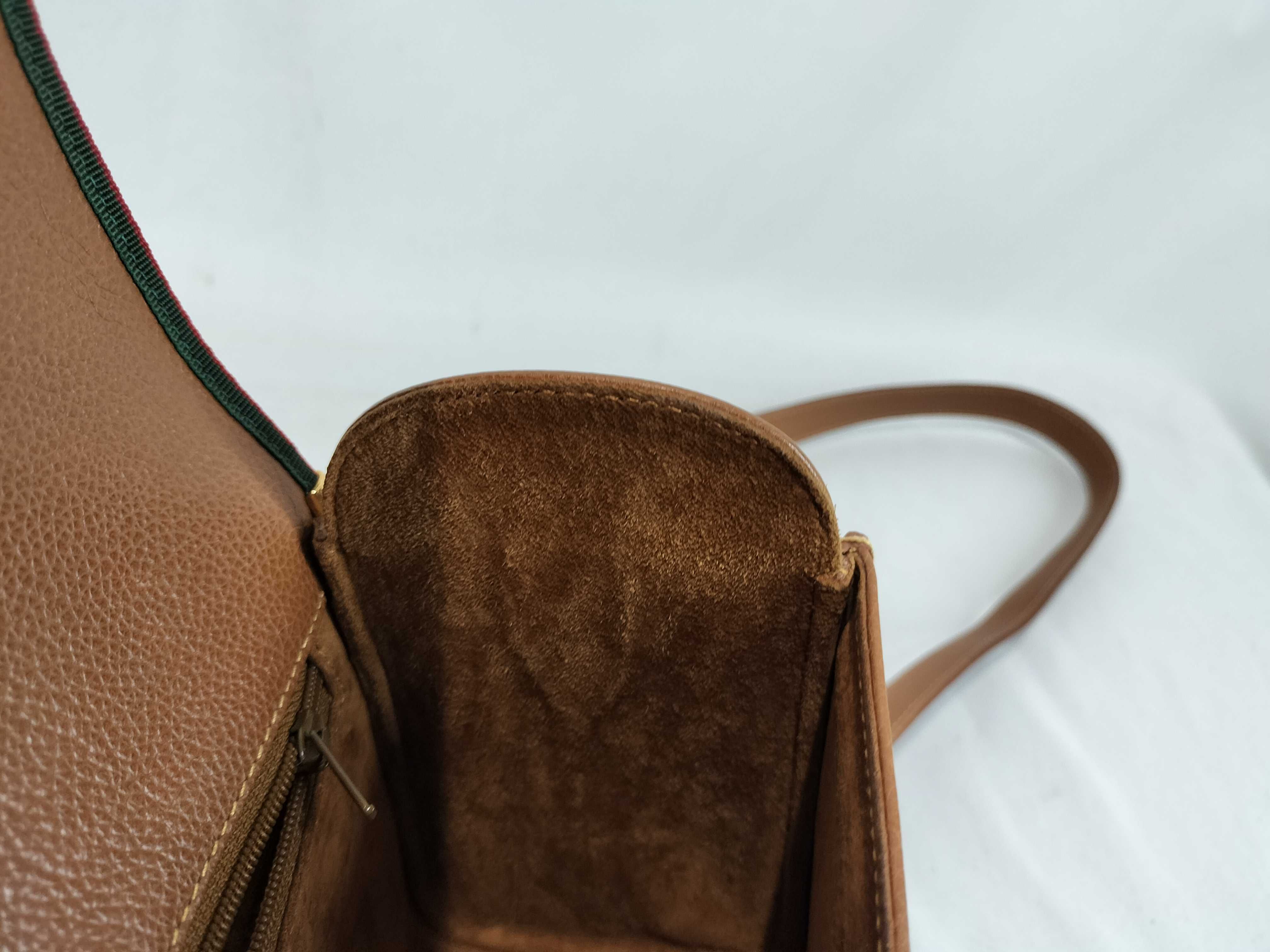 Old Gucci Leather Shoulder Bag Brown 007 14 0106 Shoulder Bag — view 13