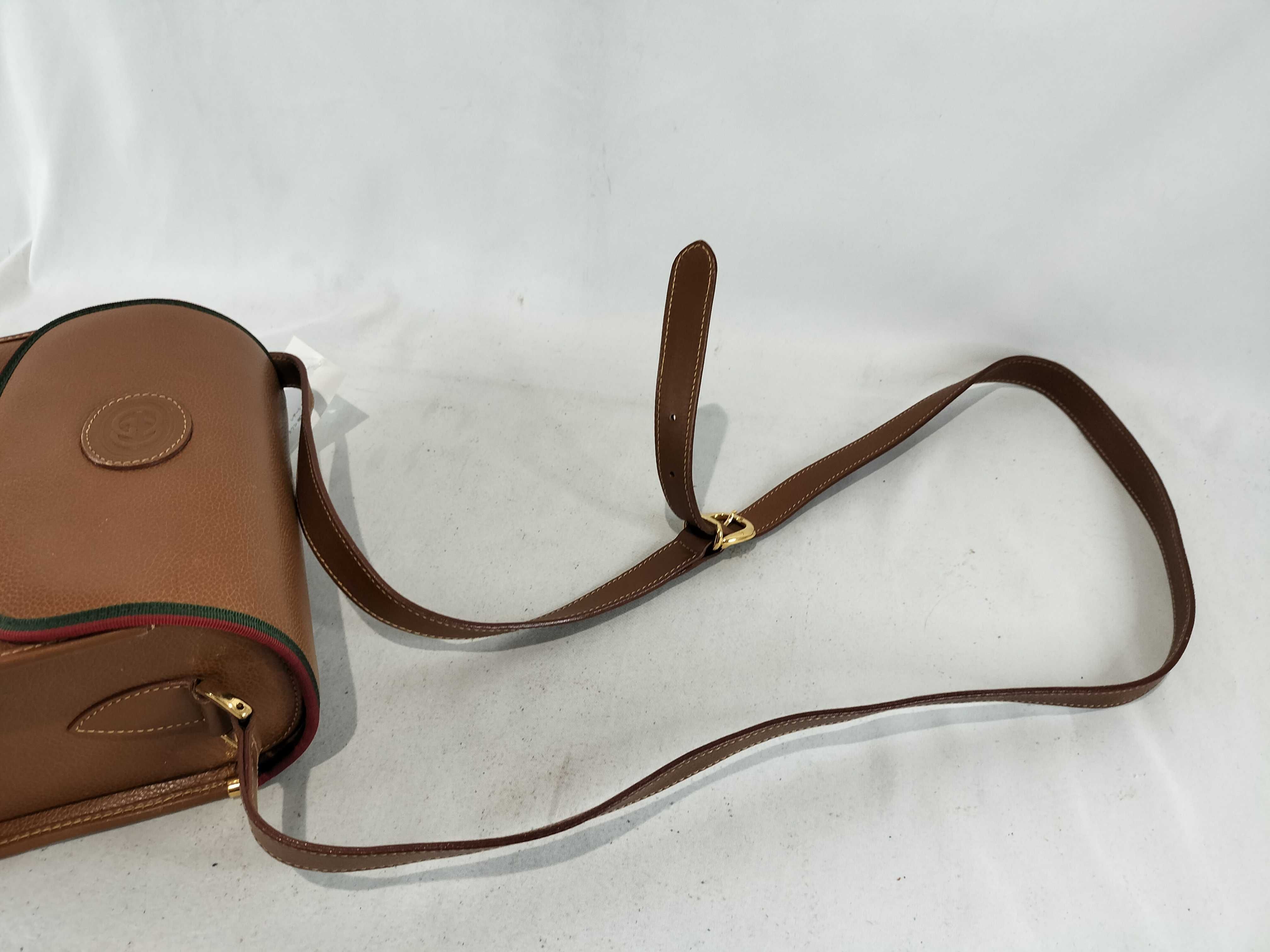 Old Gucci Leather Shoulder Bag Brown 007 14 0106 Shoulder Bag — view 4